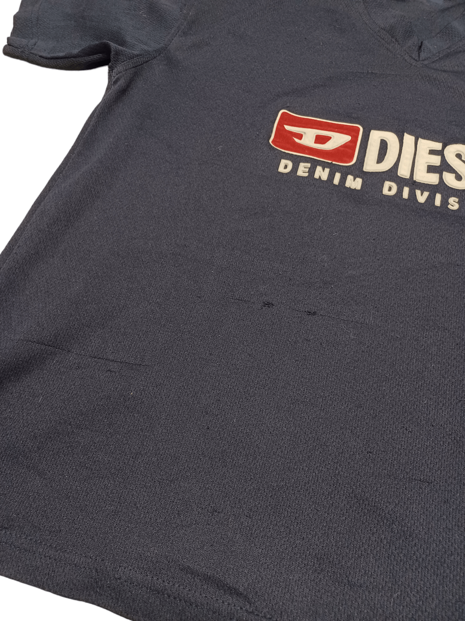 Diesel VINTAGE DIESEL VIGLOGO SOCCER JERSEY STYLE TEE Size US L / EU 52-54 / 3 - 3 Thumbnail