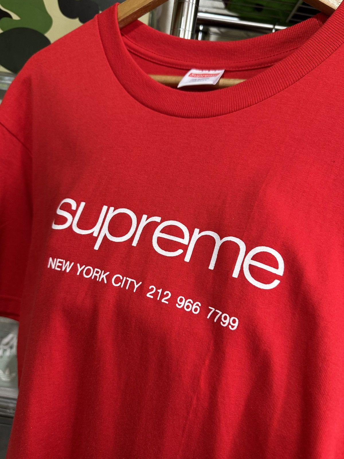 Supreme Supreme New York Tee Size US L / EU 52-54 / 3 - 4 Thumbnail