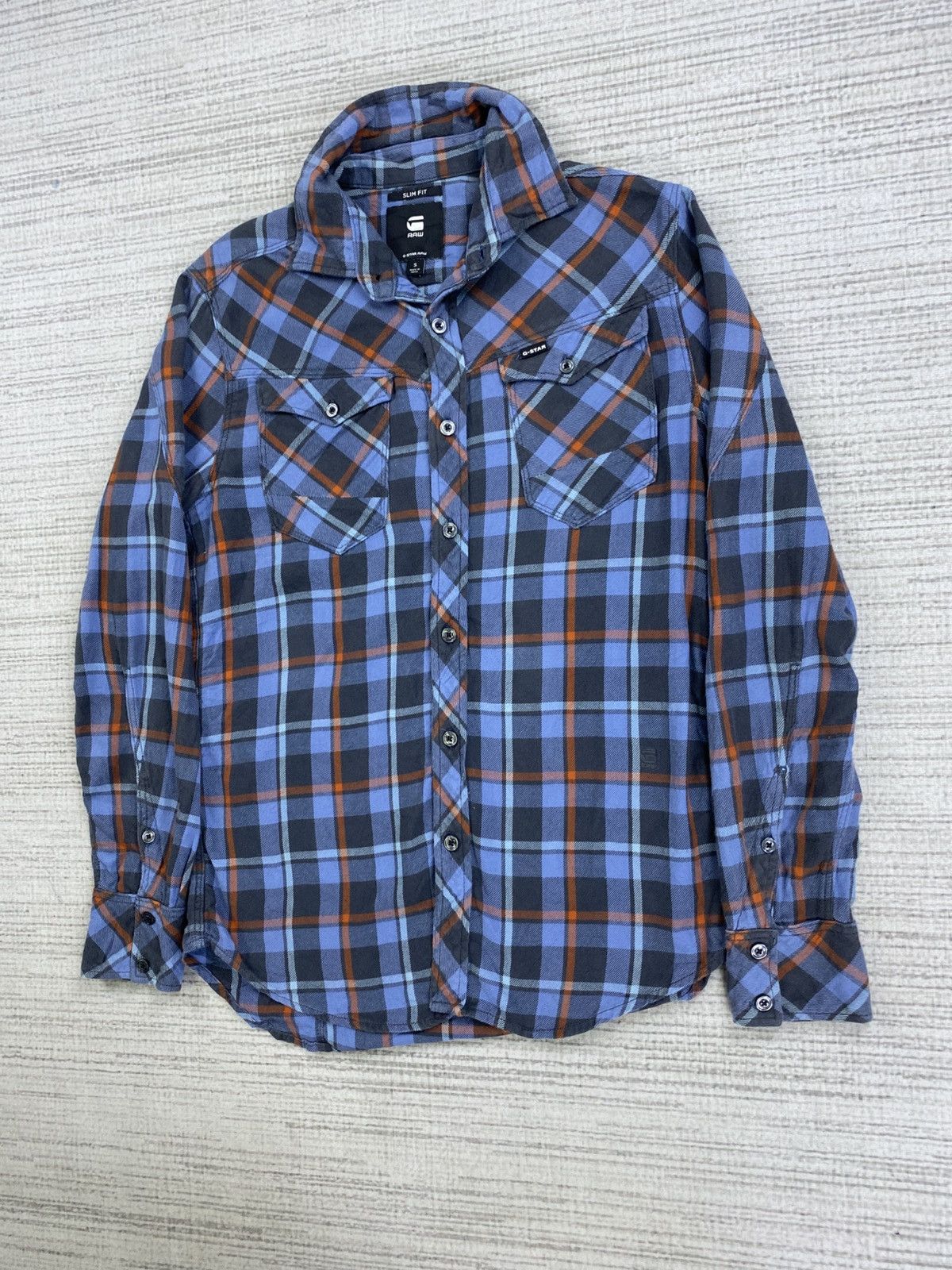 G-Star × Japanese Brand × Vintage Vintage G-Star Raw Japanese Brand Checkered Button Up Shirt Size US M / EU 48-50 / 2 - 5 Thumbnail
