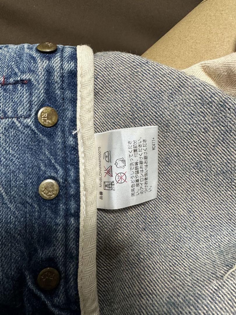 Polo Ralph Lauren POLO RALPH LAUREN Damaged Denim Patchwork Pants Size US 33 - 5 Thumbnail