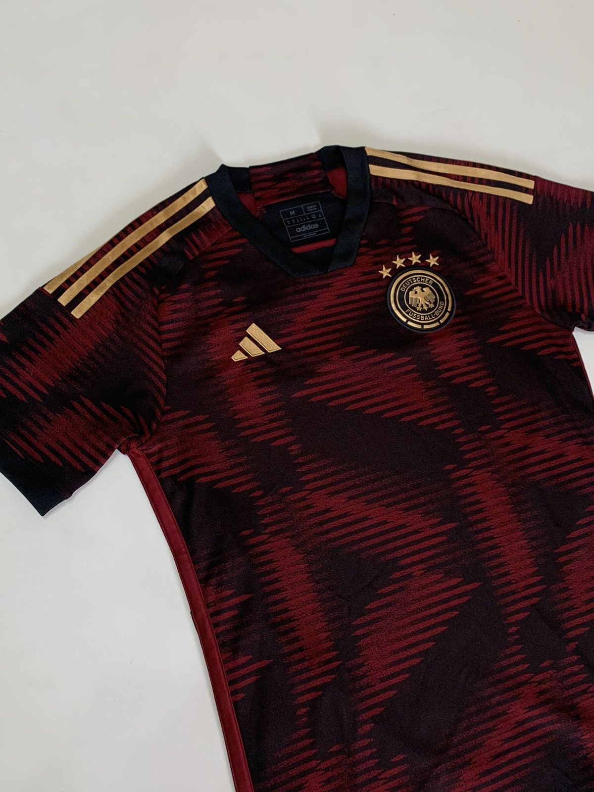 Adidas Adidas Deutscher Fussball-Bund Jersey Size US M / EU 48-50 / 2 - 2 Thumbnail