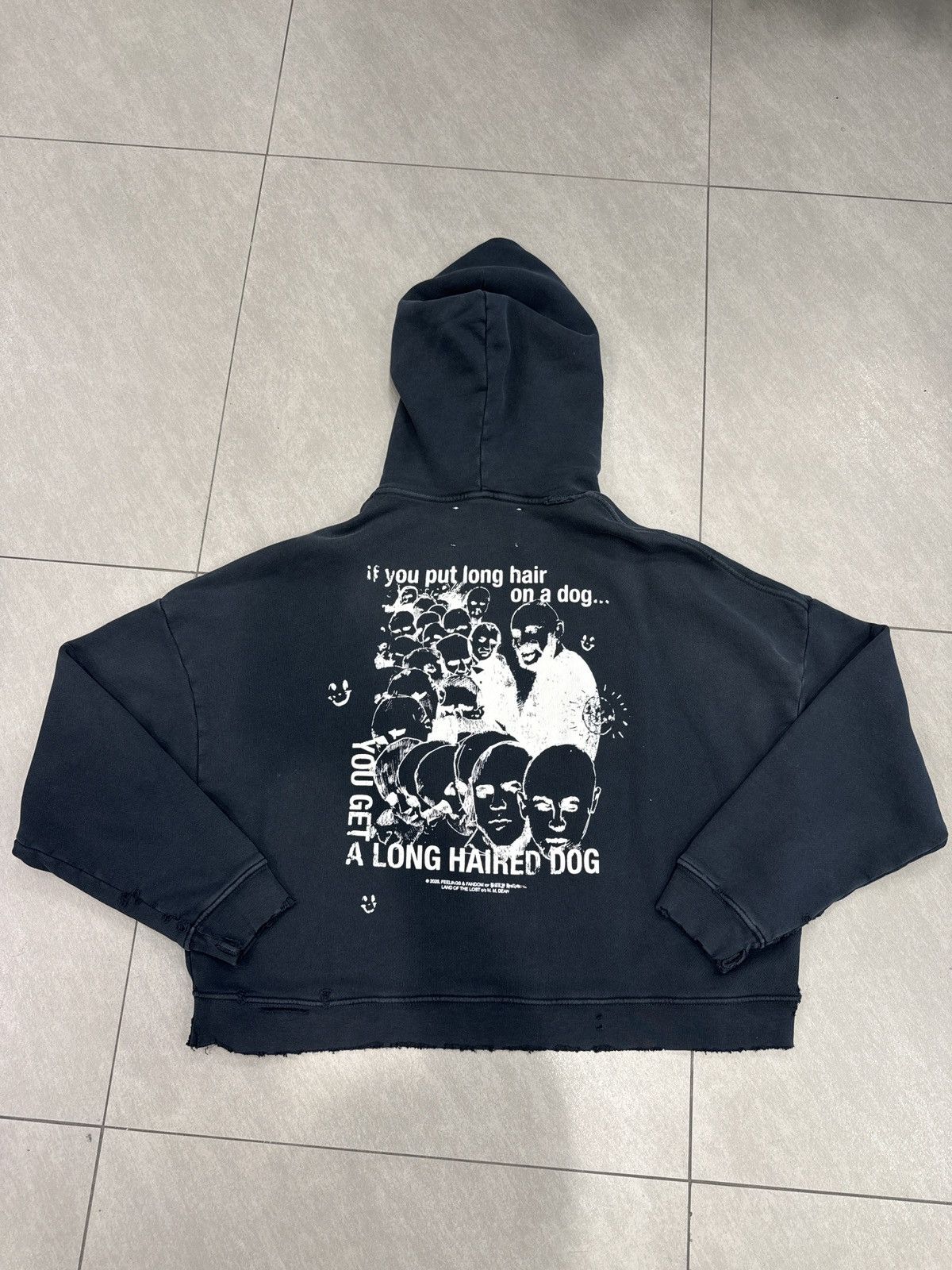 Paly Hollywood Paly Hollywood Orange Synanon Hoodie Size M/L Size US L / EU 52-54 / 3 - 2 Thumbnail
