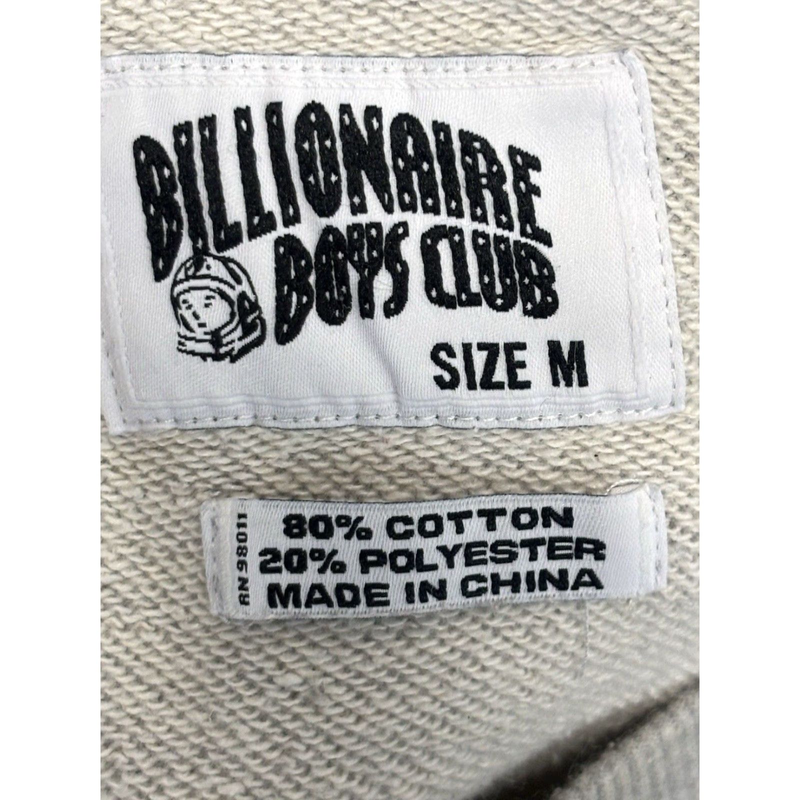 Billionaire Boys Club VINTAGE Billionaire Boys Club Diamond Crew Neck Sweatshirt Mens Medium Gray Embroidered Logo Streetwear 90s/2000s Pullover Sweatshirt Size US M / EU 48-50 / 2 - 4 Thumbnail