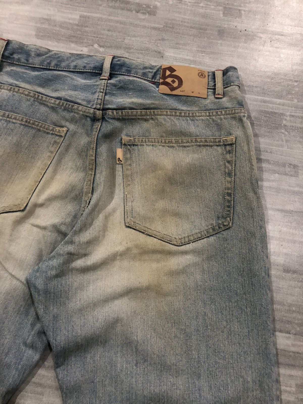 FDMTL × Vintage Vintage Scanner Fundamental Flare Jeans Disteressed Size US 35 - 11 Thumbnail