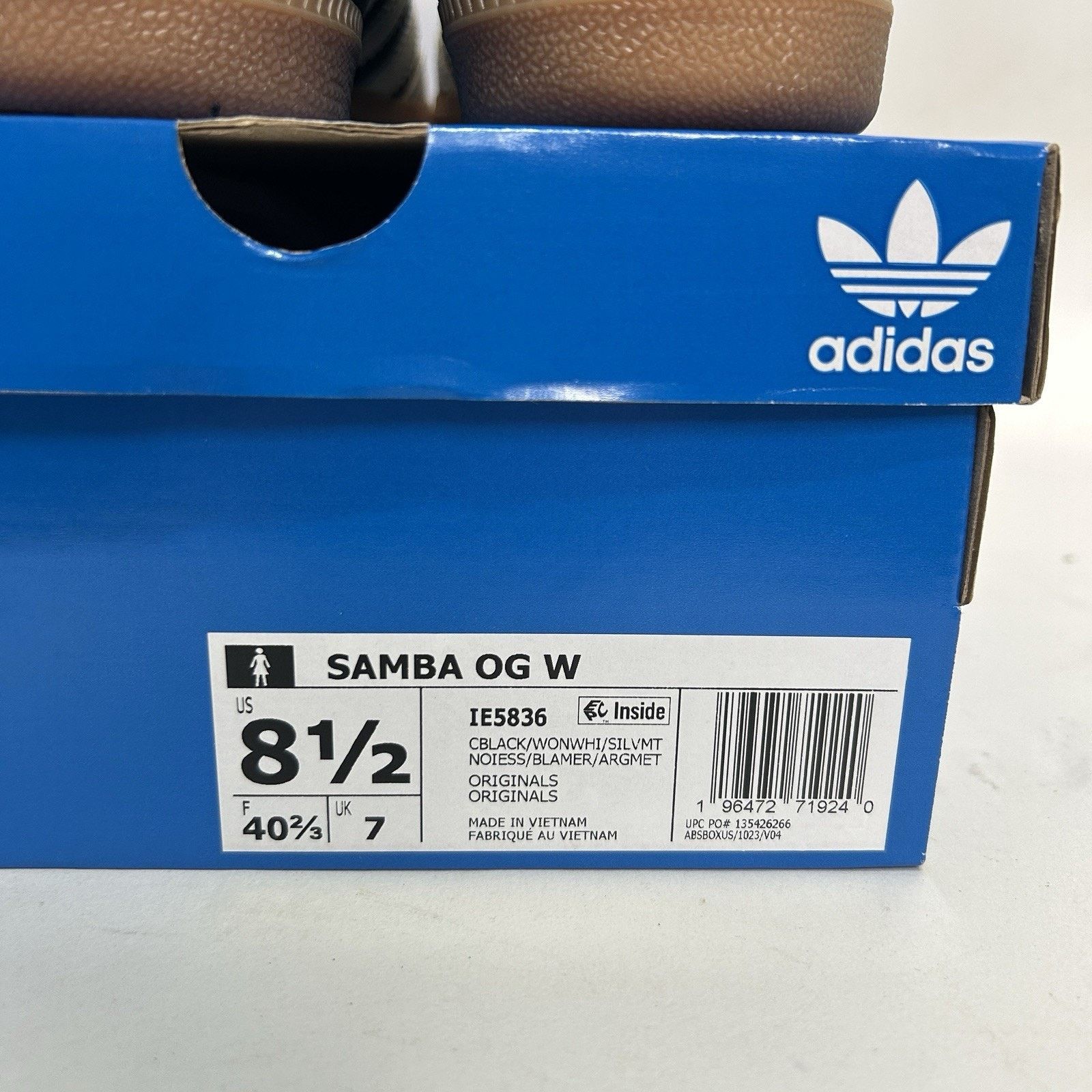 Adidas adidas Samba OG WMNS “Core Black Wonder White” Size US 8.5 / IT 38.5 - 5 Thumbnail