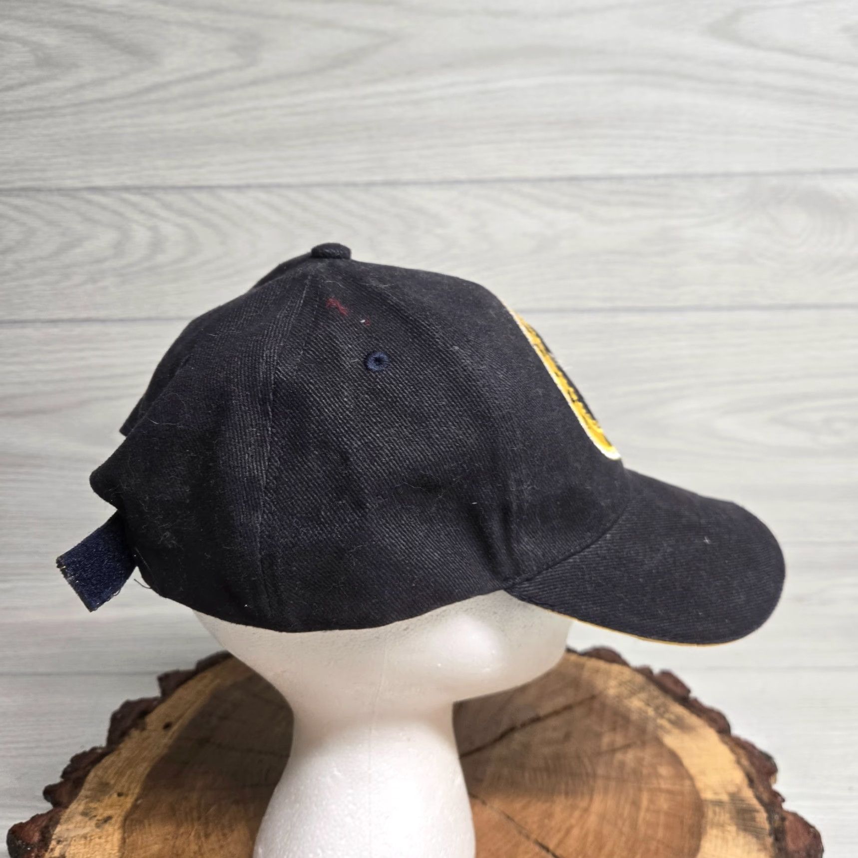 Vintage VINTAGE USA Black Baseball Cap Hat Unisex Adults Adjustable Strapback Summer Spring Fall Size ONE SIZE - 2 Thumbnail