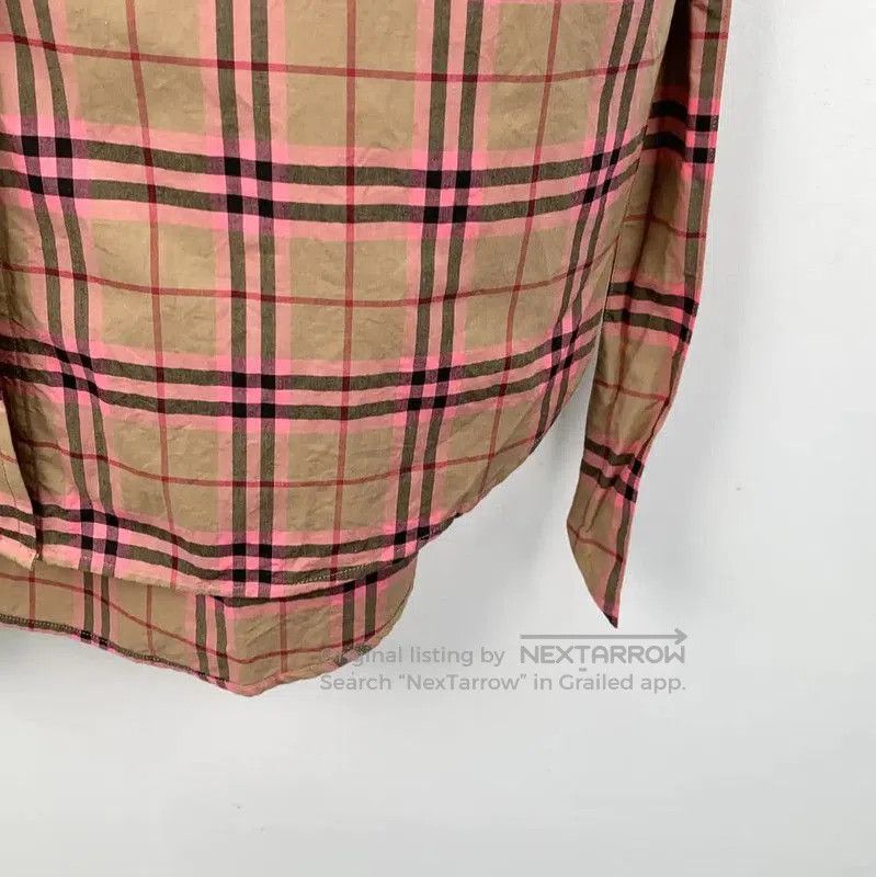 Burberry Burberry Color Block Cotton Dress for Women. Size XXS / US 00 / IT 34 - 4 Thumbnail
