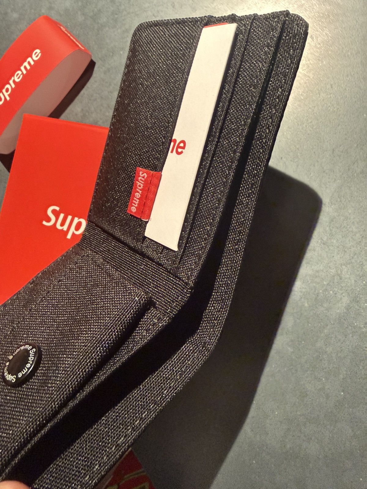 Supreme Supreme black wallet Size ONE SIZE - 6 Thumbnail