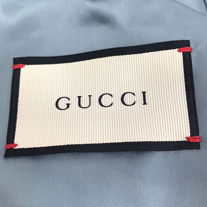 Gucci Gucci Color-blocked striped floral full-print mulberry silk Size US M / EU 48-50 / 2 - 5 Thumbnail