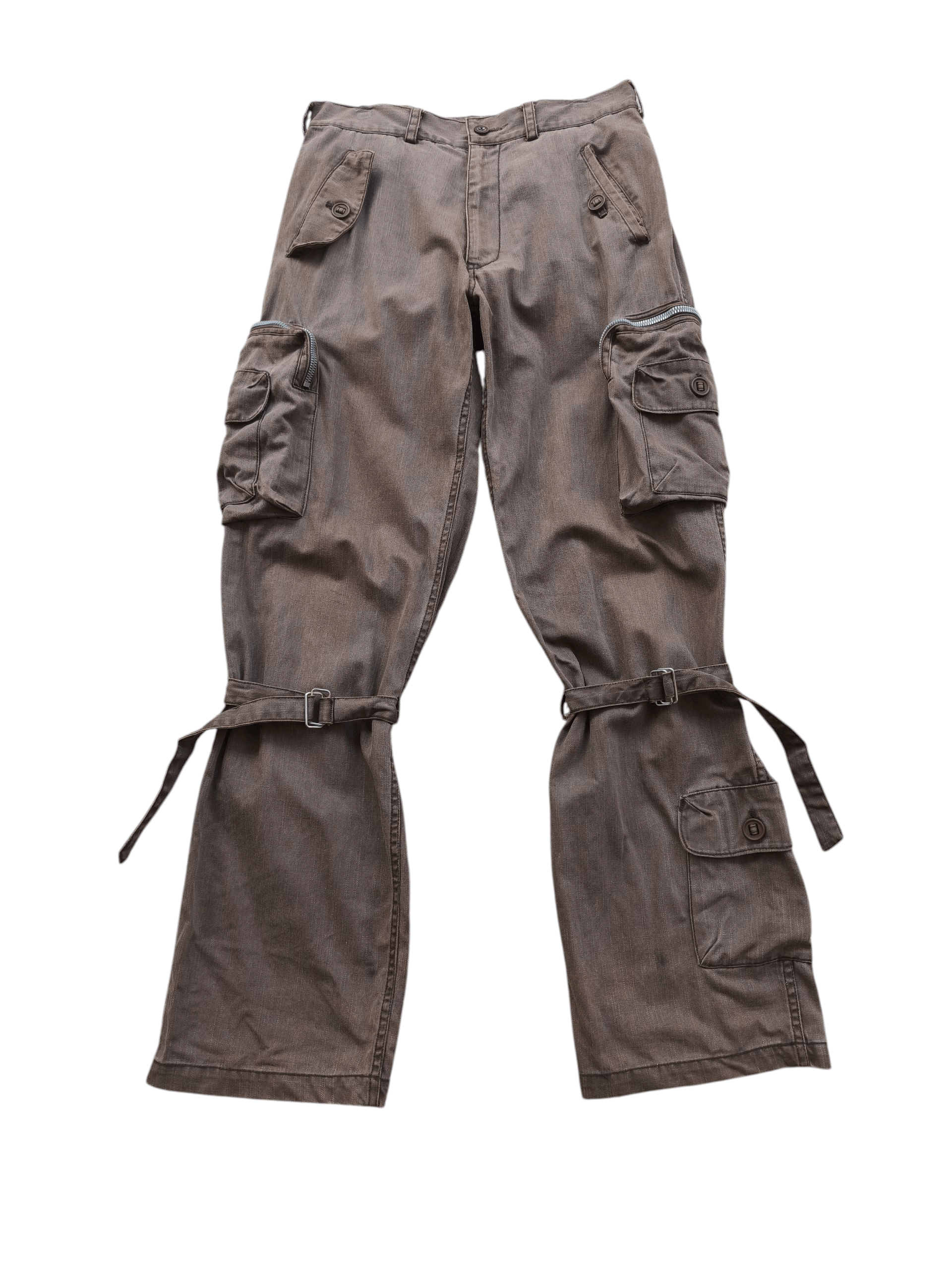 Issey Miyake Issey Miyake tete homme cargo bondage pants Size US 30 / EU 46 - 3 Thumbnail