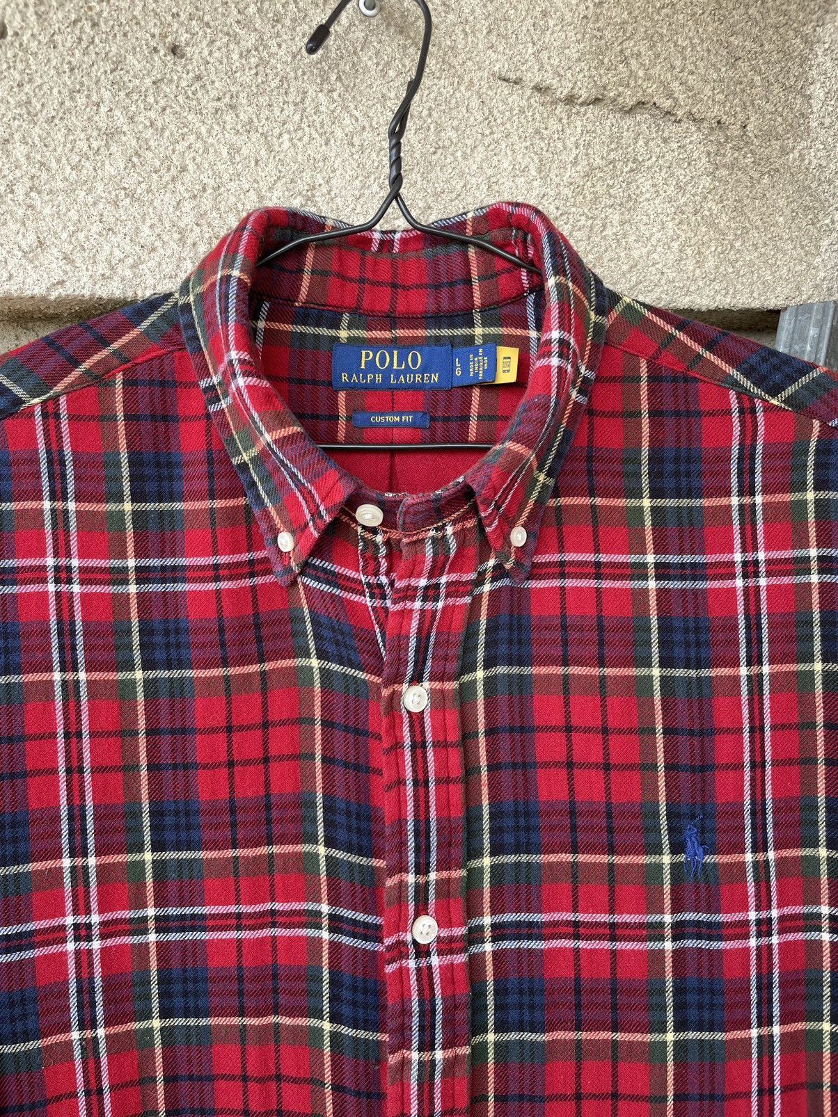 Polo Ralph Lauren Vintage Polo Ralph Lauren Check Flannel Plaid Button Shirt Size US L / EU 52-54 / 3 - 7 Thumbnail