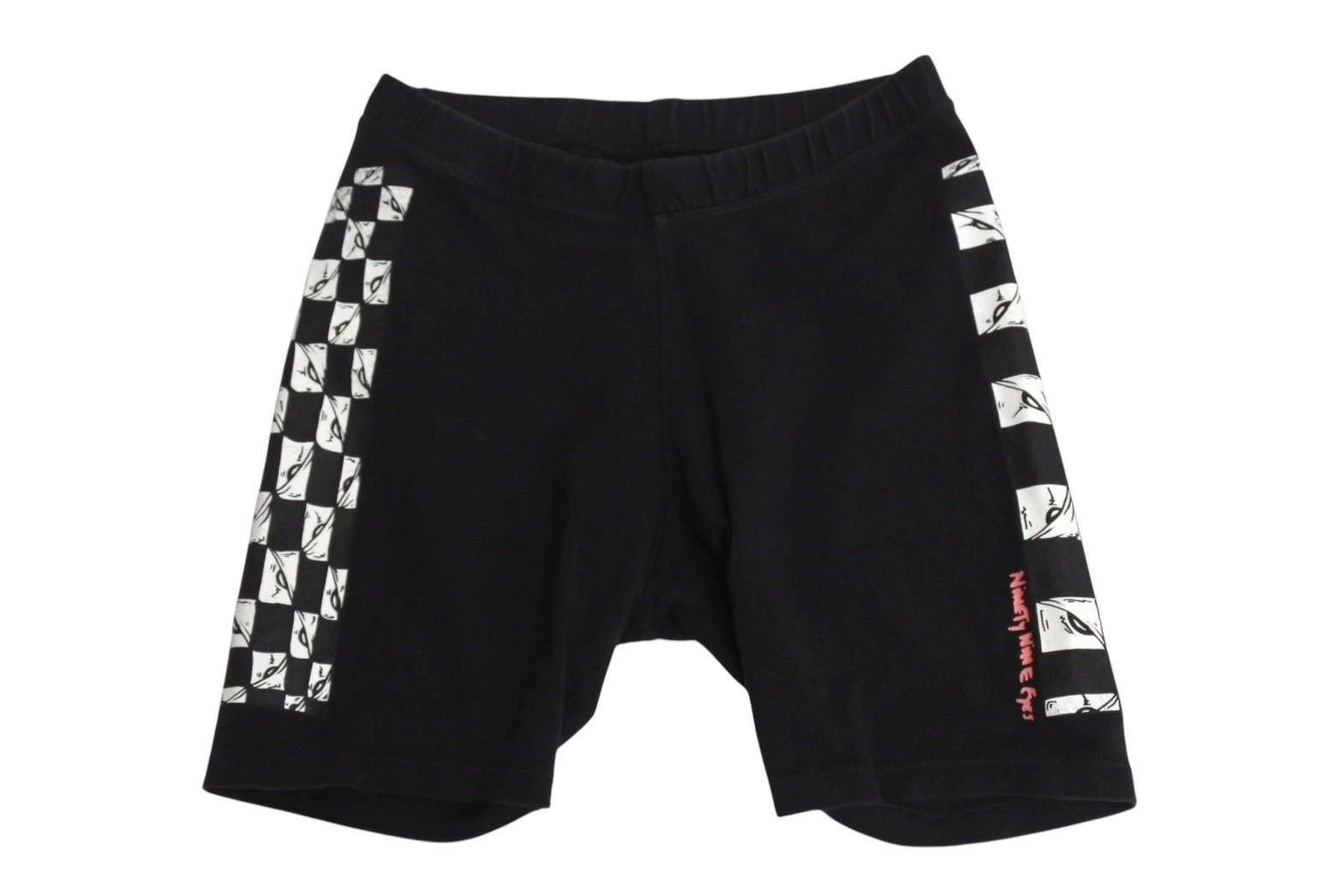 Chrome Hearts CHROME HEARTS Matty Boy Check Biker Shorts Black M Size 24" / US 00 / IT 34 - 1 Thumbnail