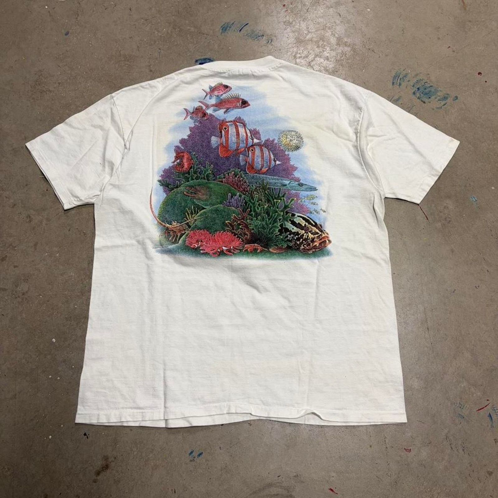 Hanes 90s aop nature tee Size US XXL / EU 58 / 5 - 5 Thumbnail