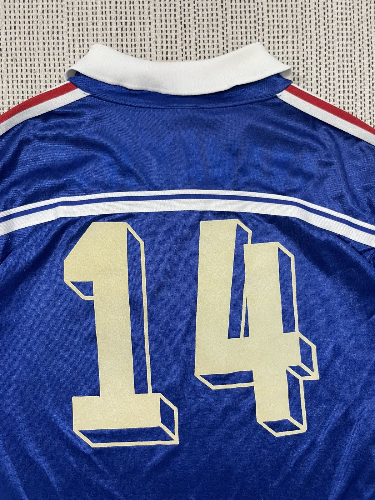 Adidas × Vintage France 1986 Home Kit Numberset 14 Size US M / EU 48-50 / 2 - 7 Thumbnail