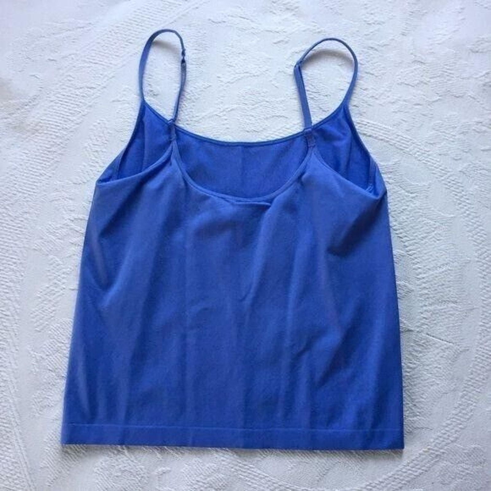 Victoria's Secret Victoria's Secret Blue Cropped Tank Top Size L / US 10 / IT 46 - 5 Thumbnail