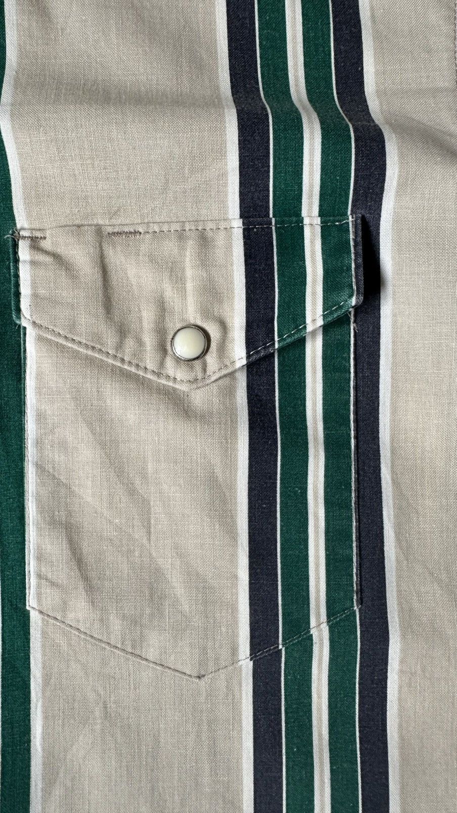 Wrangler VINTAGE WRANGLER STRIPES PEARL SNAP SHIRT Size US L / EU 52-54 / 3 - 4 Thumbnail