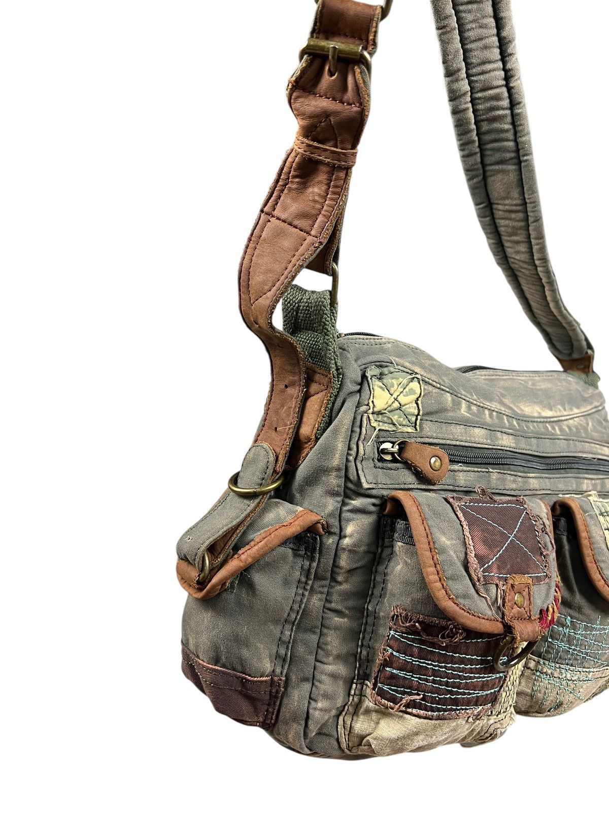 Japanese Brand Military Surplus Rebuilt Messenger Bag Size ONE SIZE - 12 Thumbnail
