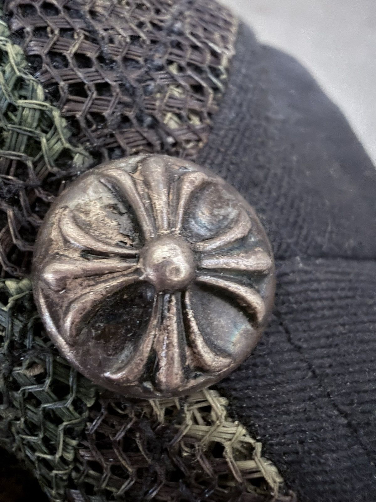 Chrome Hearts Chrome Hearts Black Camo Mesh Hollywood Cap Size ONE SIZE - 3 Thumbnail