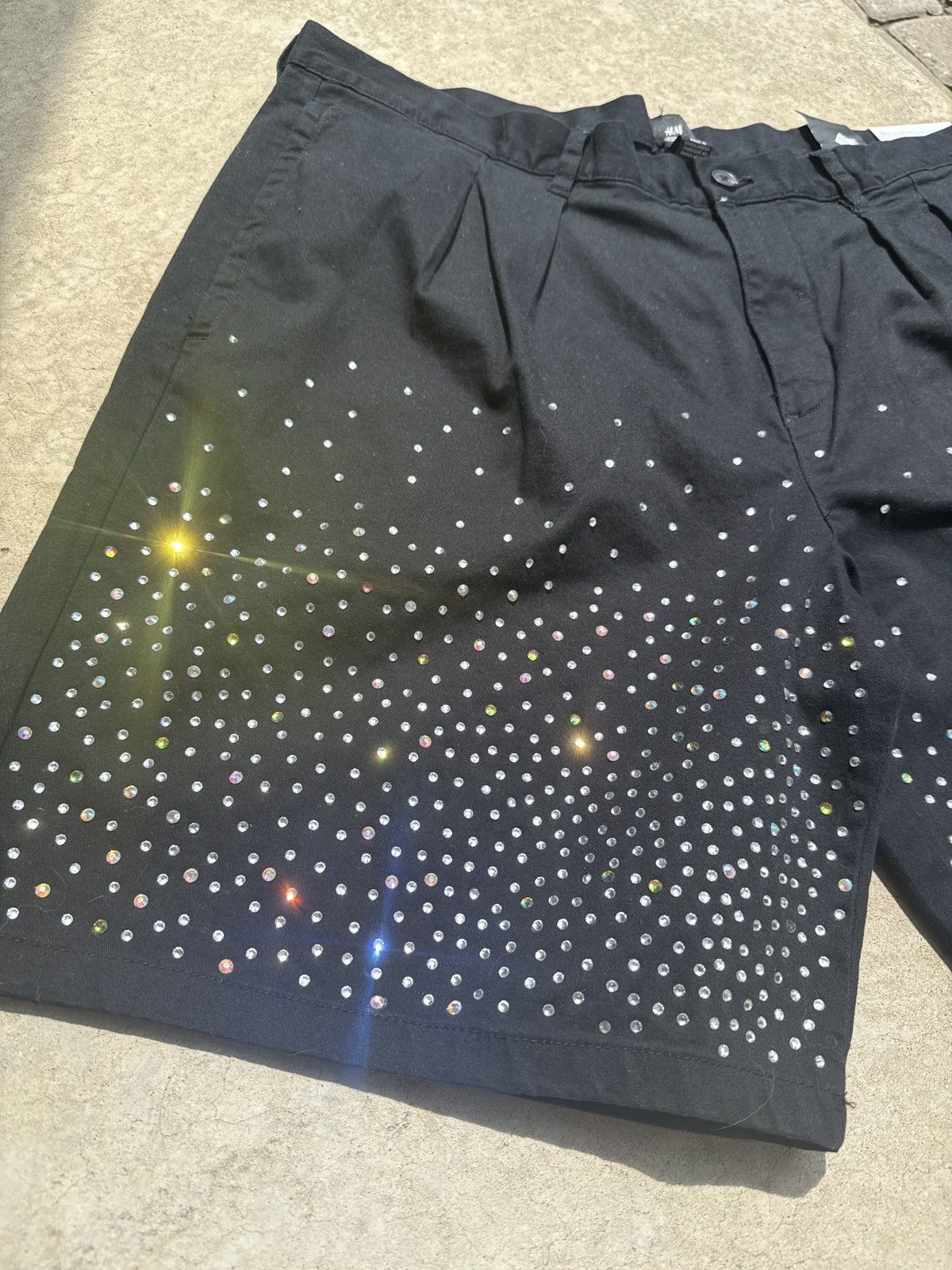 Vintage Rhinestone shorts Size US 36 / EU 52 - 3 Thumbnail