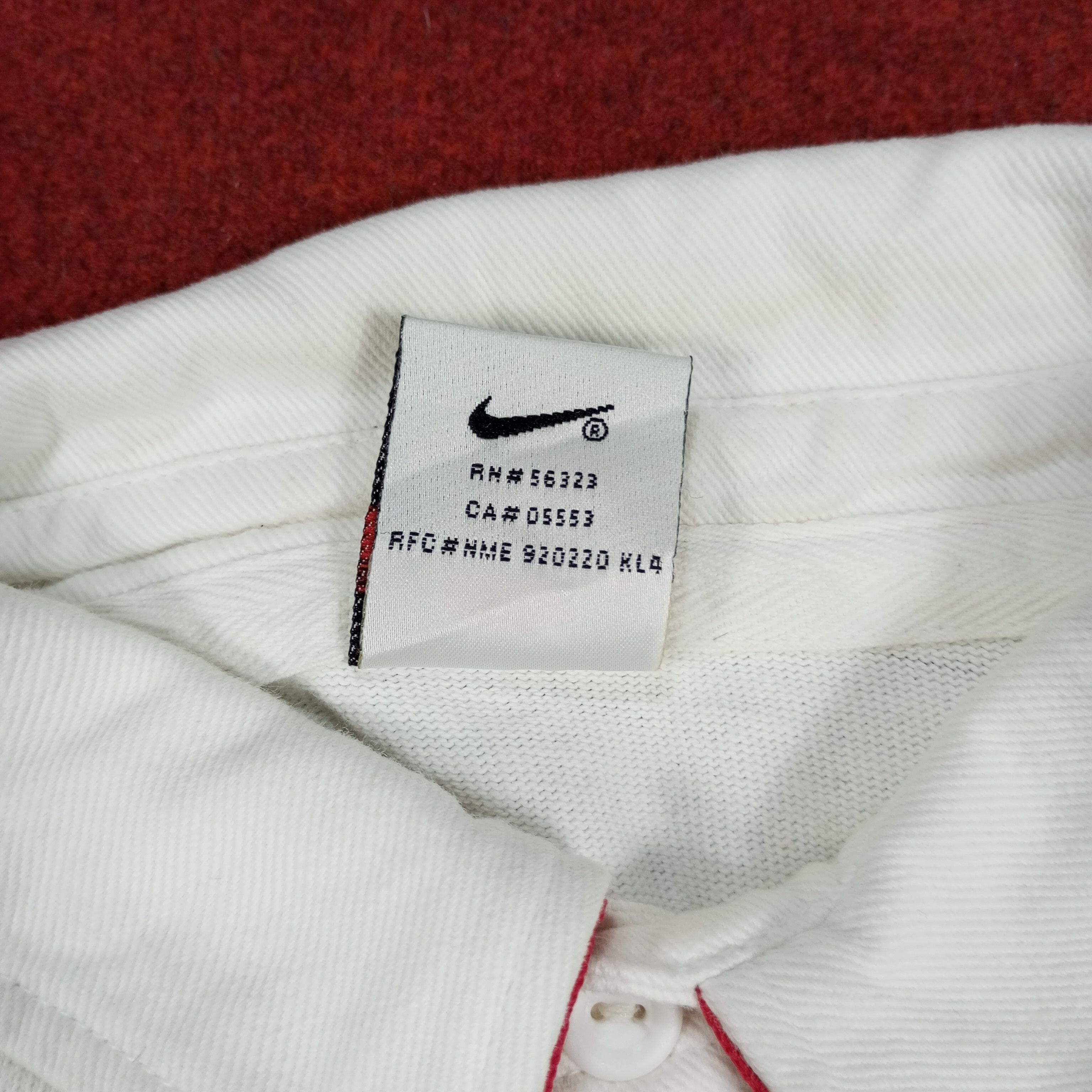 Nike Nike Cellnet Polos Rugby Style Long Sleeve Collar Design Size US XL / EU 56 / 4 - 8 Thumbnail