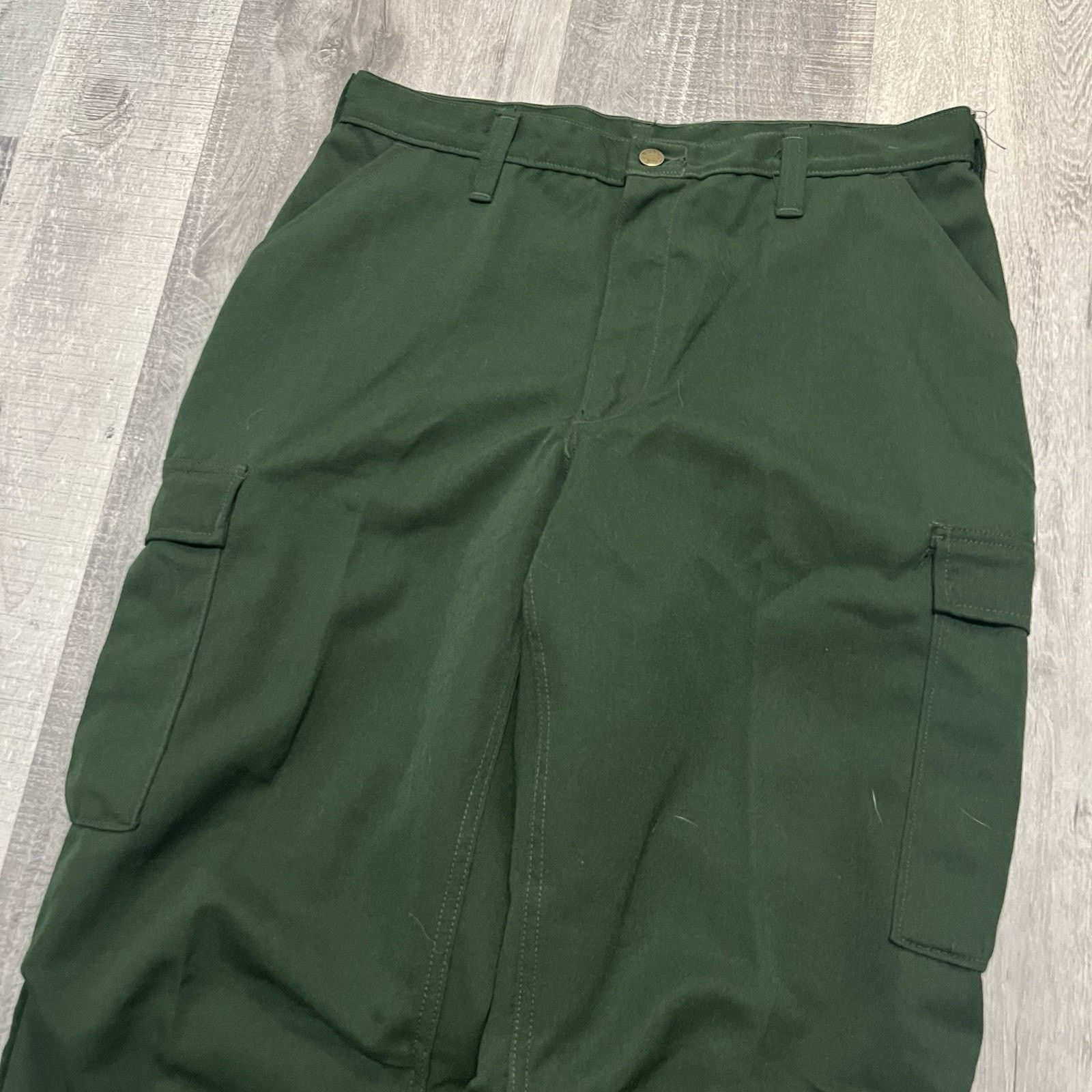 Vintage VTG Terry Manufacturing Wild and Forest Cargo Pants 07 Green Size US 34 / EU 50 - 3 Thumbnail