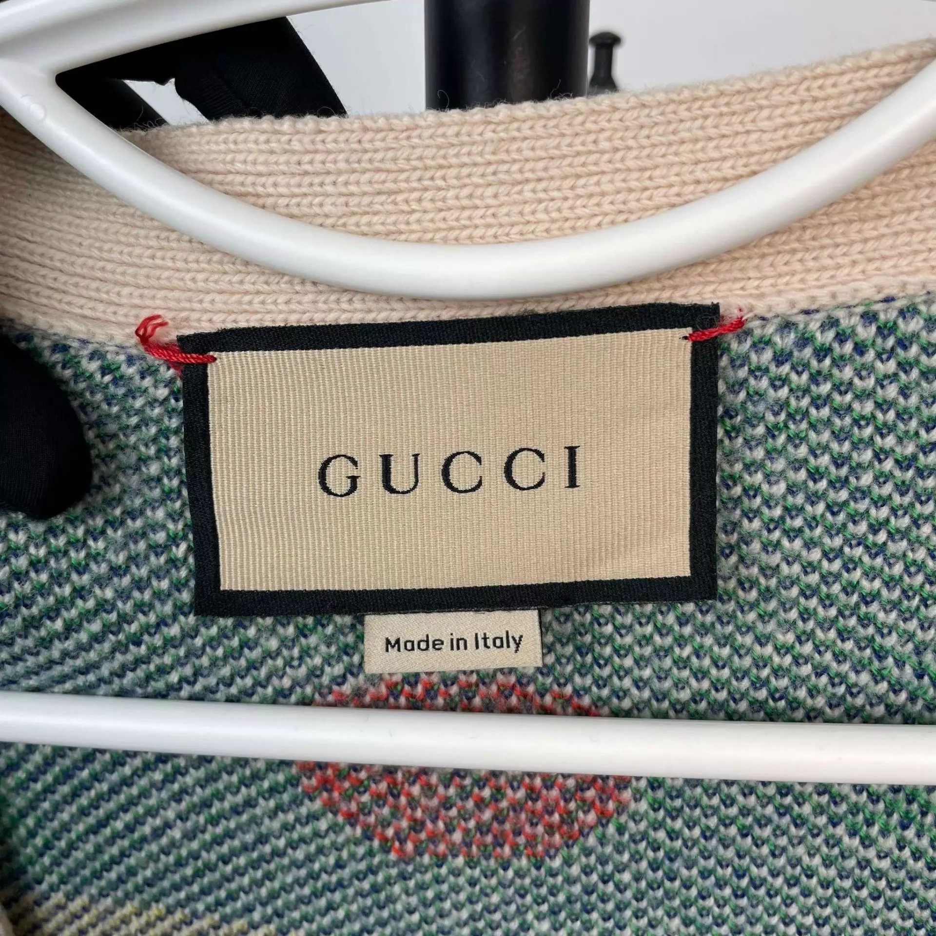 Gucci Gucci wool knit cardigan multicolor L Size US L / EU 52-54 / 3 - 3 Thumbnail