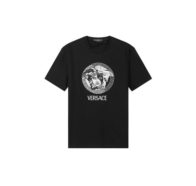 Versace Versace Medusa embroidered short-sleeved T-shirt Size US XS / EU 42 / 0 - 2 Thumbnail
