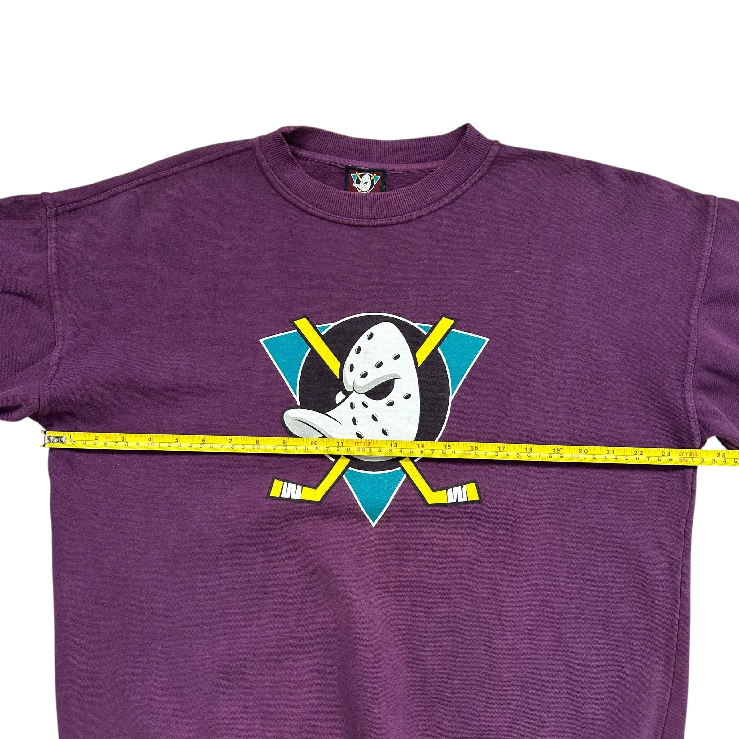 NHL VTG 90s ANAHEIM MIGHTY DUCKS LOGO OFFICIAL SWEATSHIRT L Size US L / EU 52-54 / 3 - 5 Thumbnail