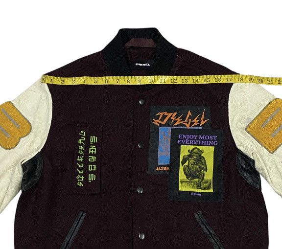 Diesel Diesel 2018AW Varsity Bomber Jacket Size US S / EU 44-46 / 1 - 20 Thumbnail
