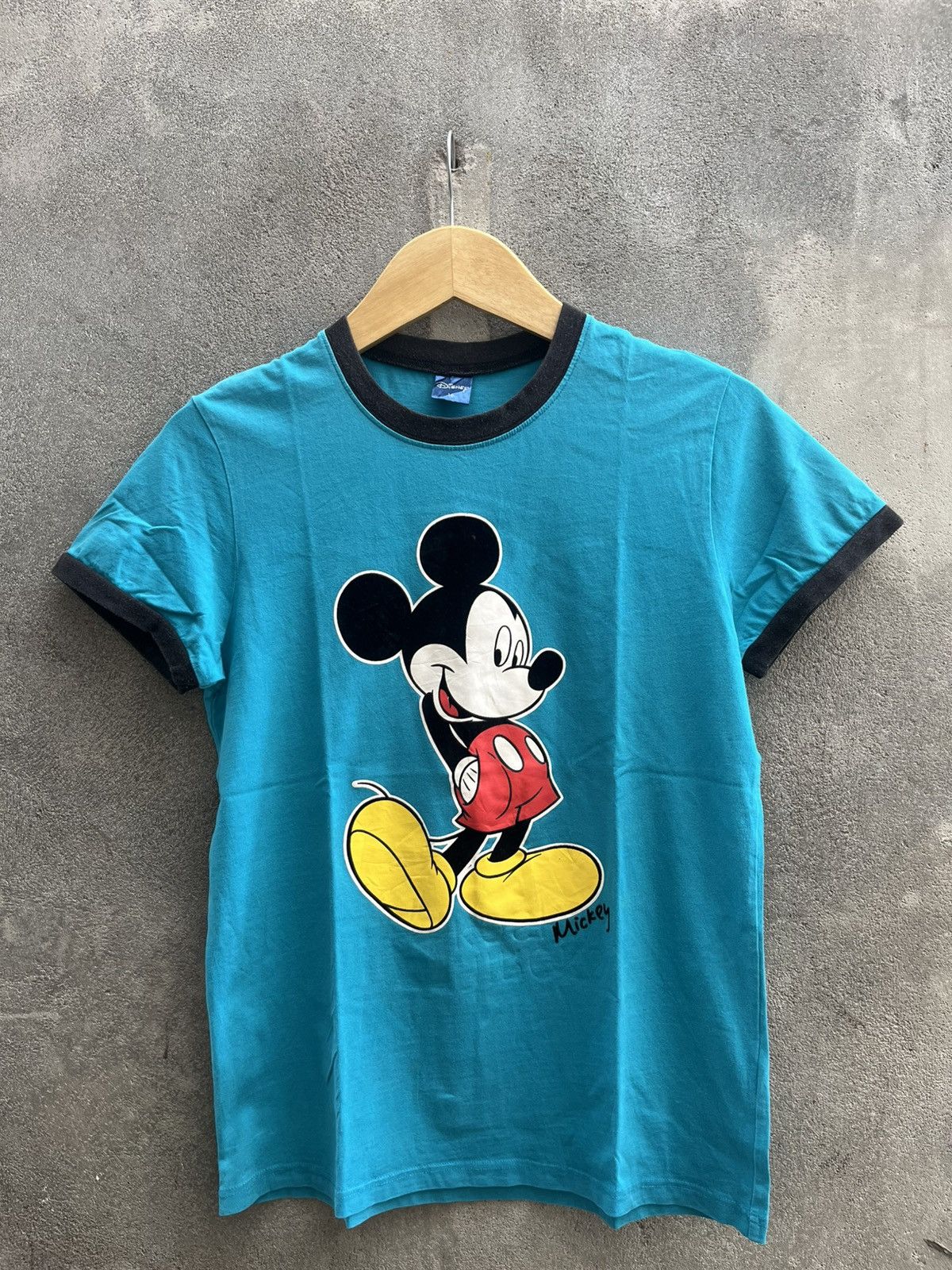 Disney × Japanese Brand × Mickey Mouse Japanese Micky Mouse With Happy Style Size US S / EU 44-46 / 1 - 1 Thumbnail