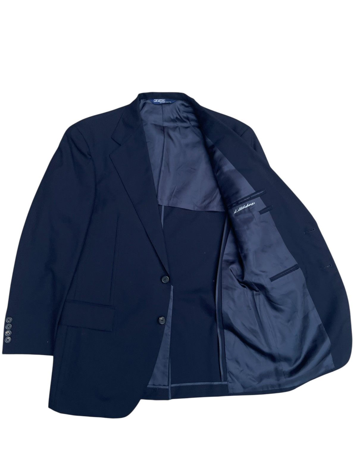 Polo Ralph Lauren Vintage Polo RL Navy Blazer Jacket Size US M / EU 48-50 / 2 - 4 Thumbnail