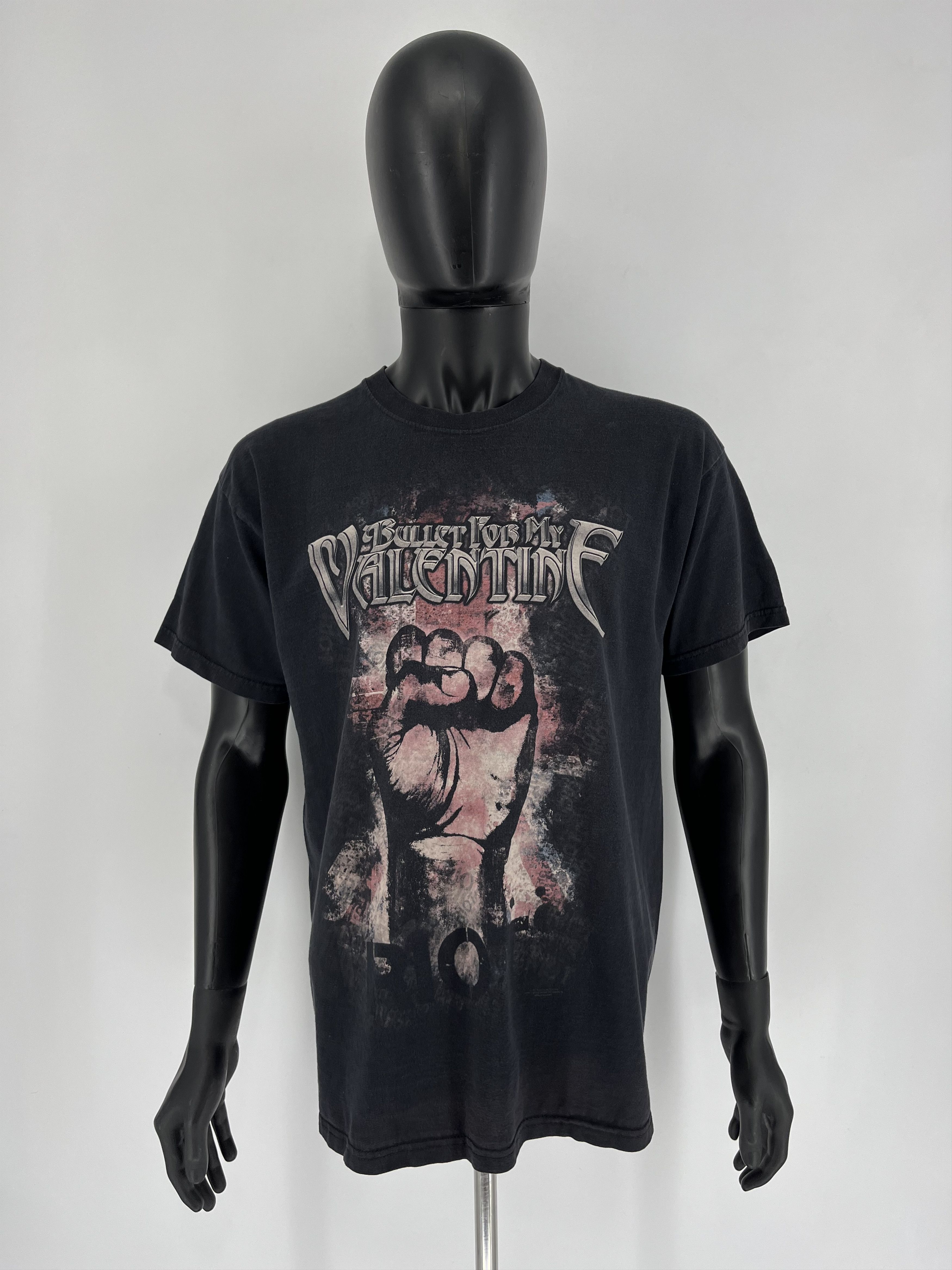 Band Tees Vintage Y2K Bullet For My Valentine Tour Tee Band Rock Shirt Size US XL / EU 56 / 4 - 2 Thumbnail