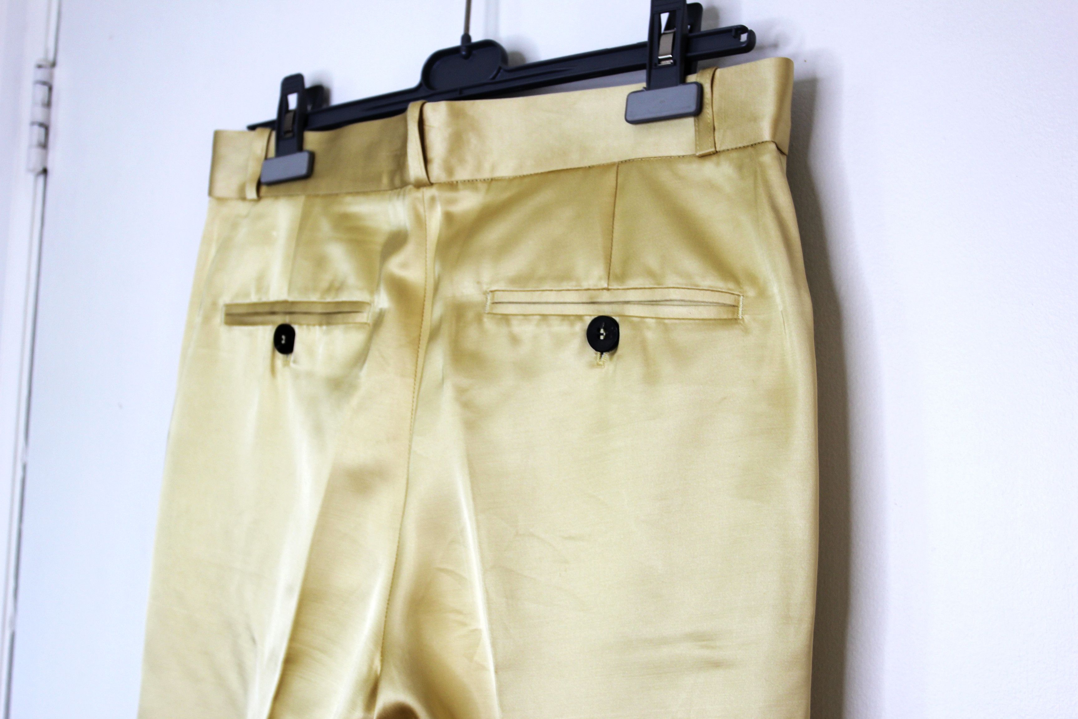 Ernest W. Baker BNWT SS24 ERNEST W. BAKER FLARE PANTS GOLD M Size US 32 / EU 48 - 6 Thumbnail