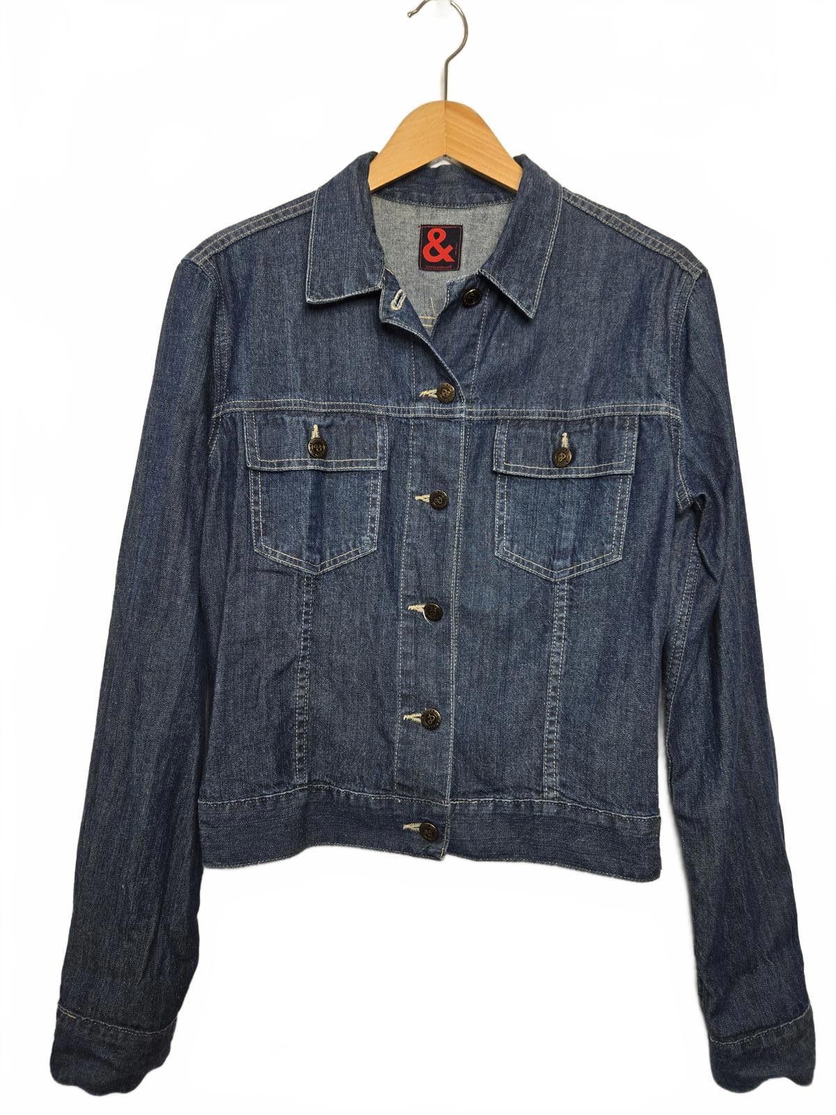 Dolce & Gabbana Dolce & Gabbana Jacket Women's Extra Small Denim 44 Blue Y2K Size XS / US 0-2 / IT 36-38 - 1 Thumbnail