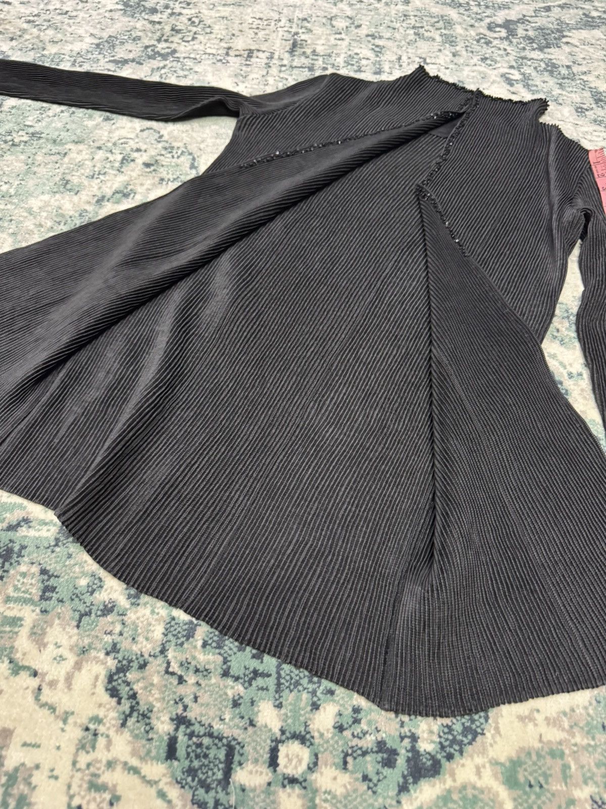 Designer × Vintage SPECCHIO PLEATS PLEATED OPEN FRONT CARDIGAN Size M / US 6-8 / IT 42-44 - 6 Thumbnail