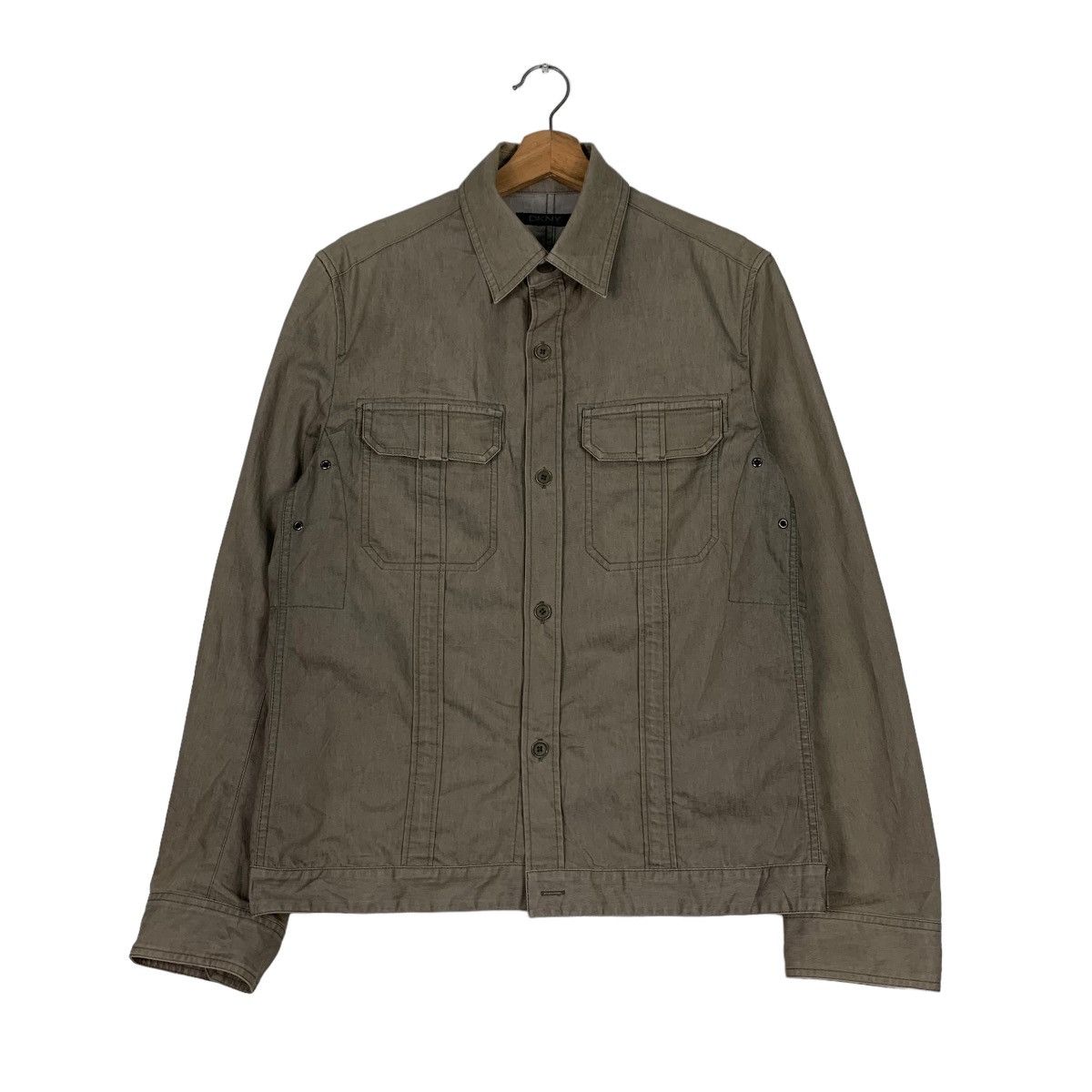 DKNY DKNY Casual Button Shirt Jacket #0895-C40 Size US L / EU 52-54 / 3 - 1 Thumbnail