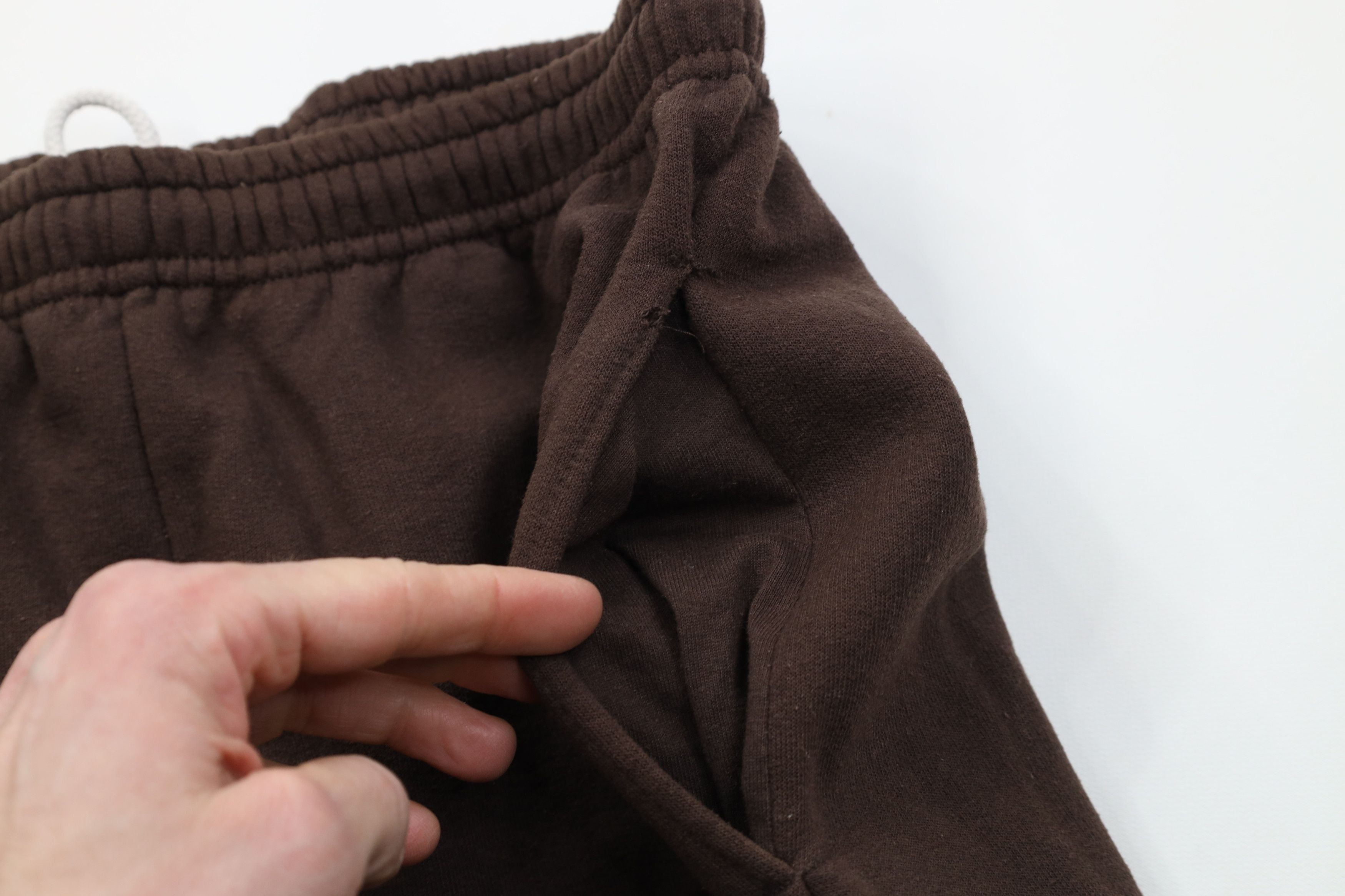 Vintage Vintage Y2K Streetwear Blank Sweatpants Joggers Brown Size US 34 / EU 50 - 10 Thumbnail