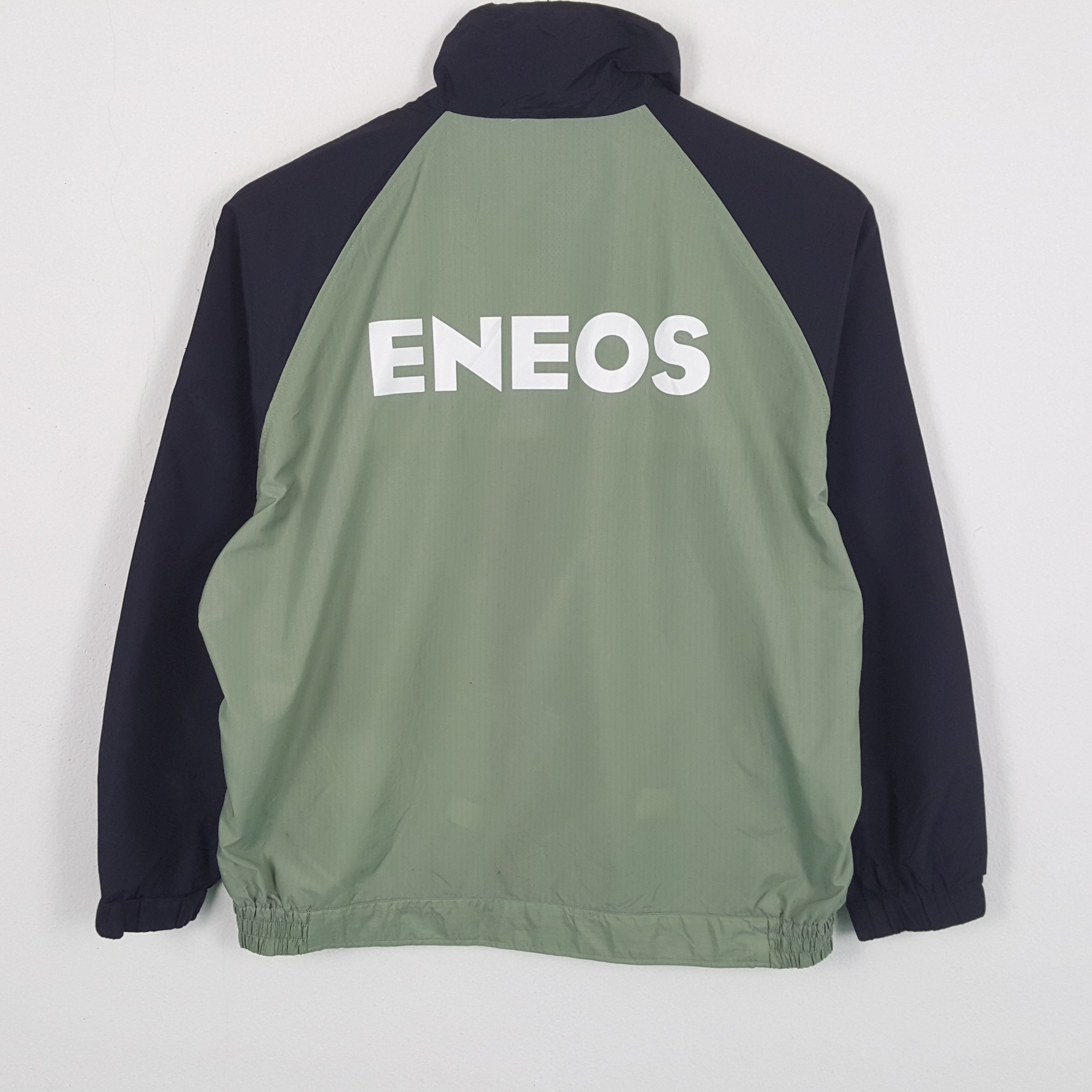image of Racing x Vintage Eneos Oil Motorsports Brand Jacket in Green, Men's (Size XL)