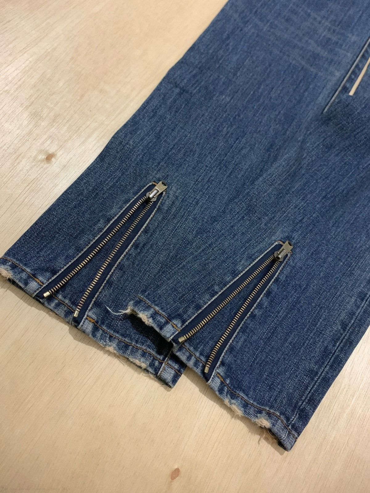 20471120 × If Six Was Nine × Japanese Brand Japanese Brand Distressed Denim Rico Jeans Undercover Style Size US 33 - 9 Thumbnail