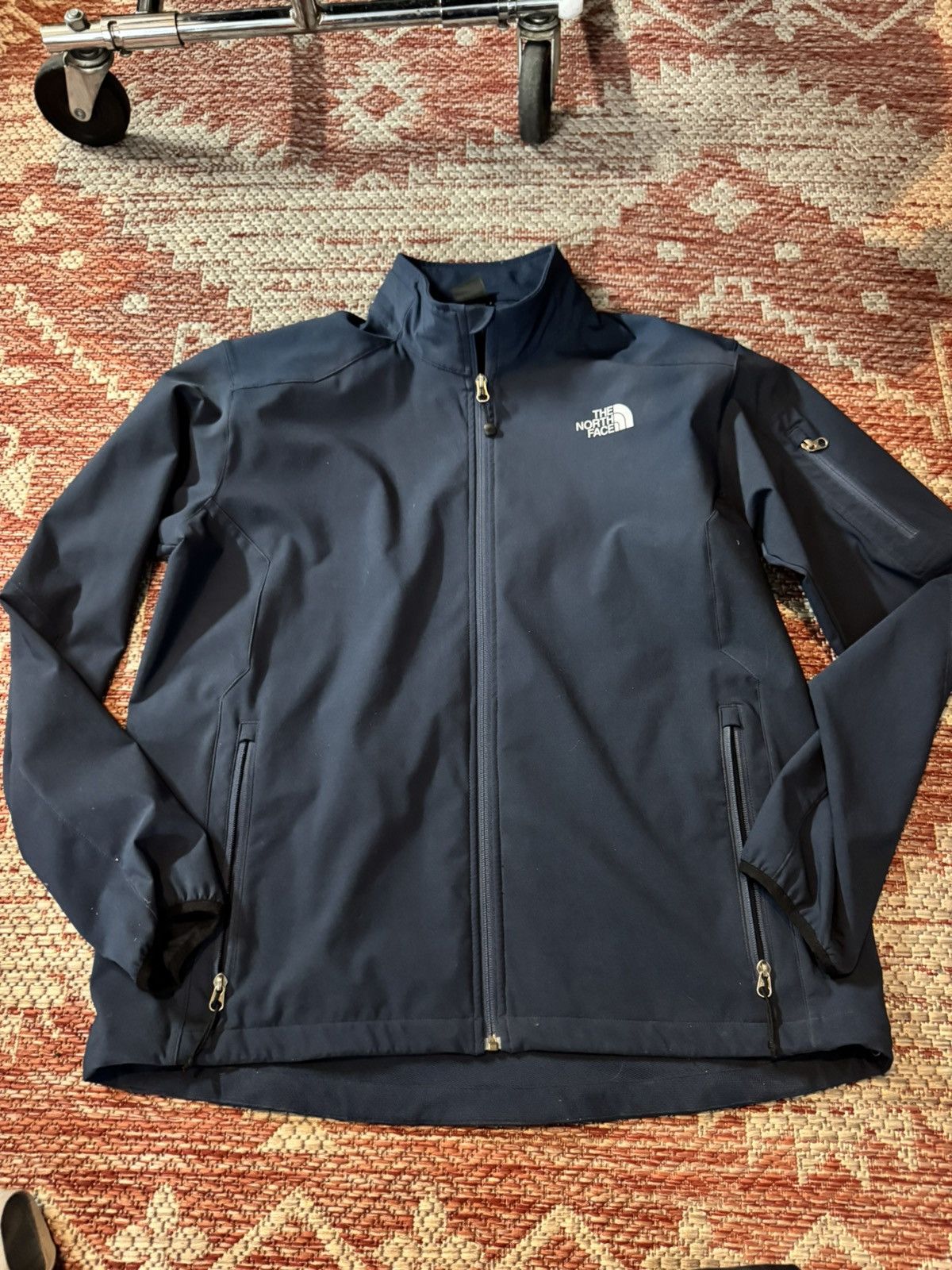 The North Face The Northface Tech Approach Men’s Tek Jacket Sz XL Navy Size US XL / EU 56 / 4 - 1 Thumbnail