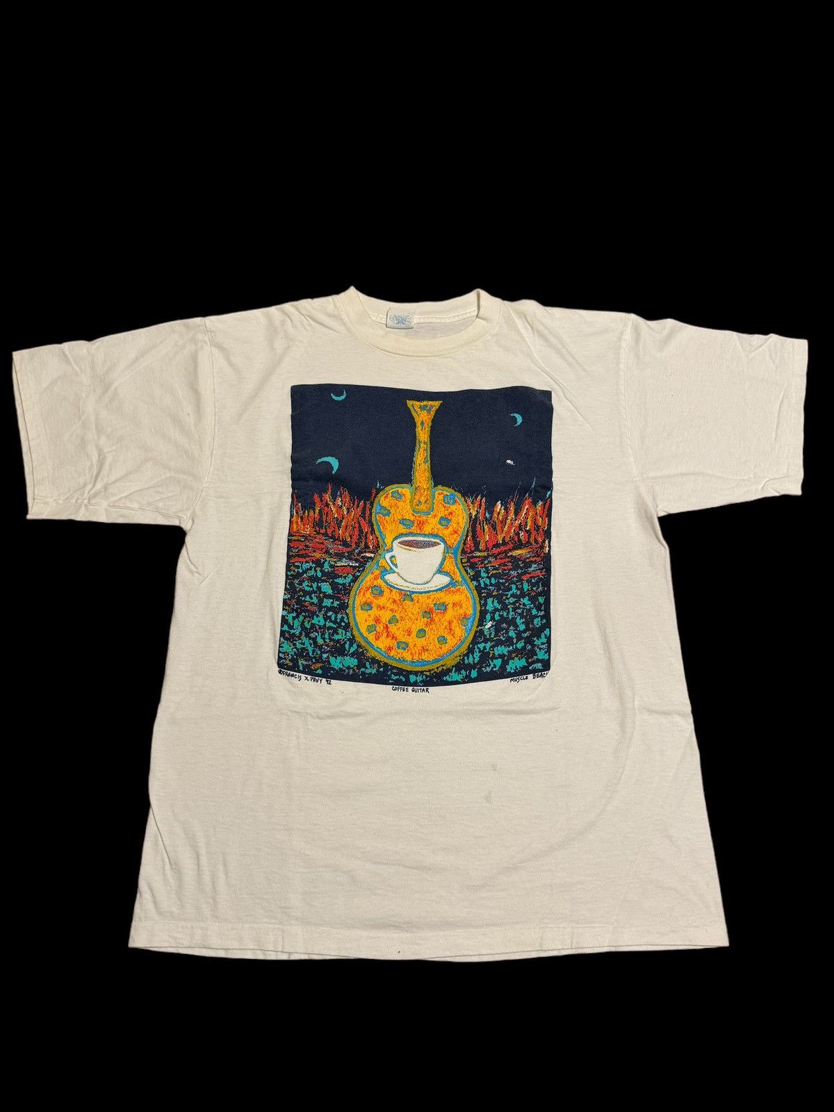 Vintage 92 coffee guitar muscle beach Size US XL / EU 56 / 4 - 1 Thumbnail