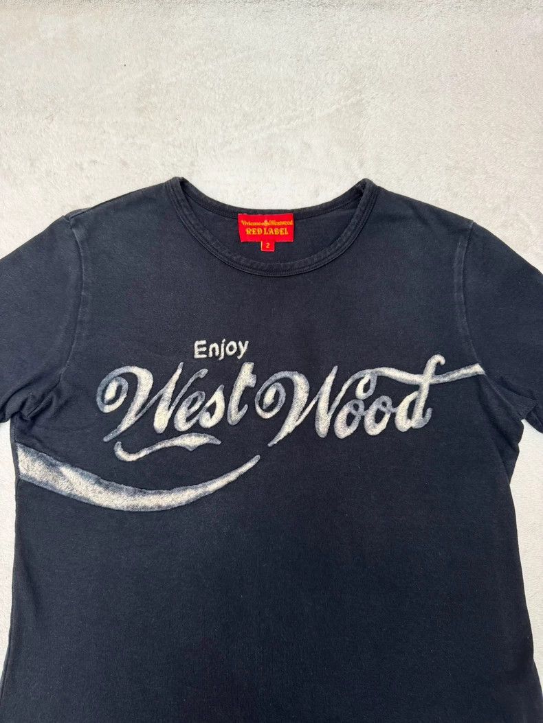 Vivienne Westwood Vivienne Westwood Skinny letter T-shirt short sleeves Size M / US 6-8 / IT 42-44 - 2 Thumbnail