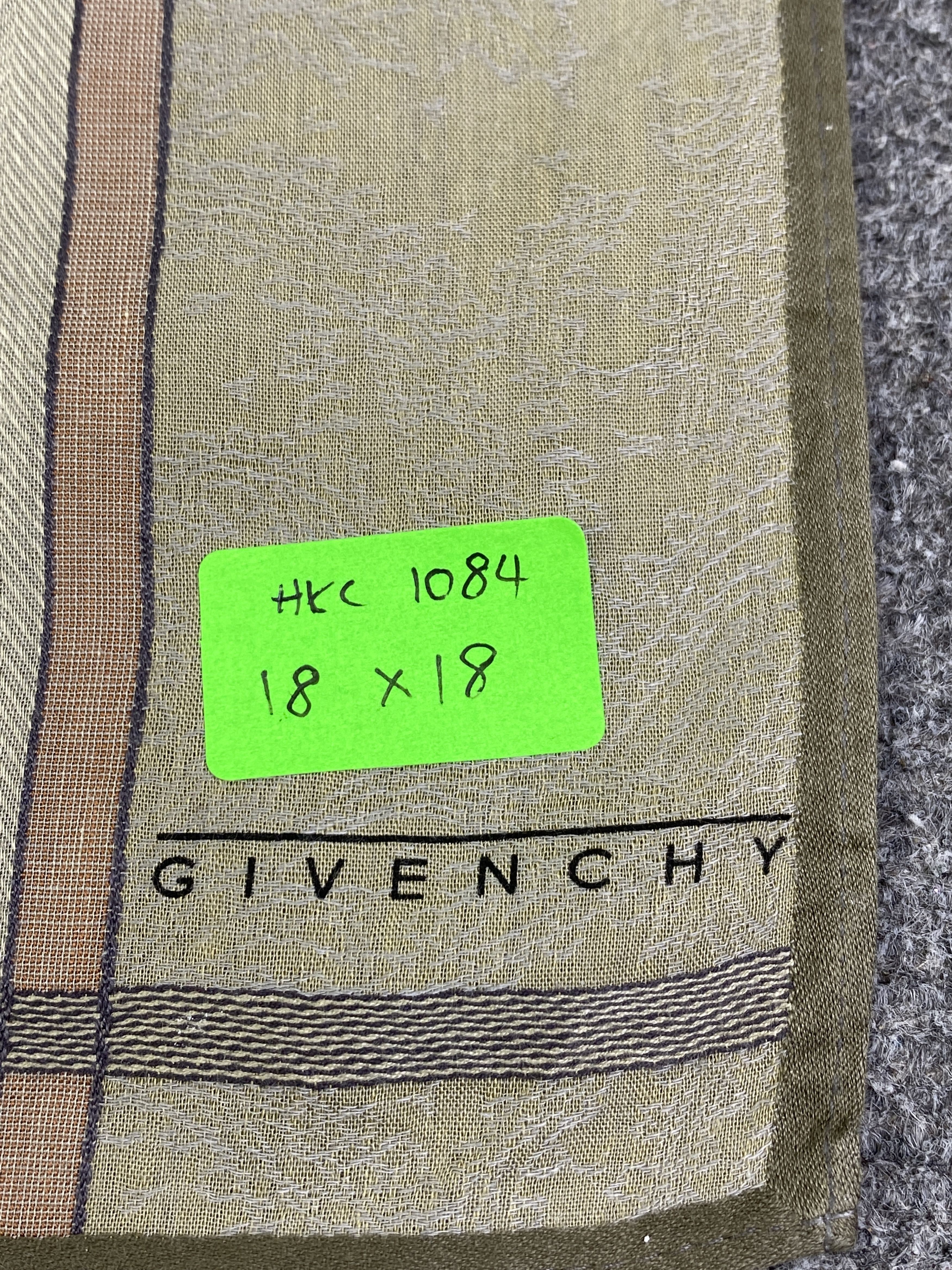 Givenchy Vintage Givenchy Handkerchief / Neckerchief HKC1084 Size ONE SIZE - 9 Thumbnail
