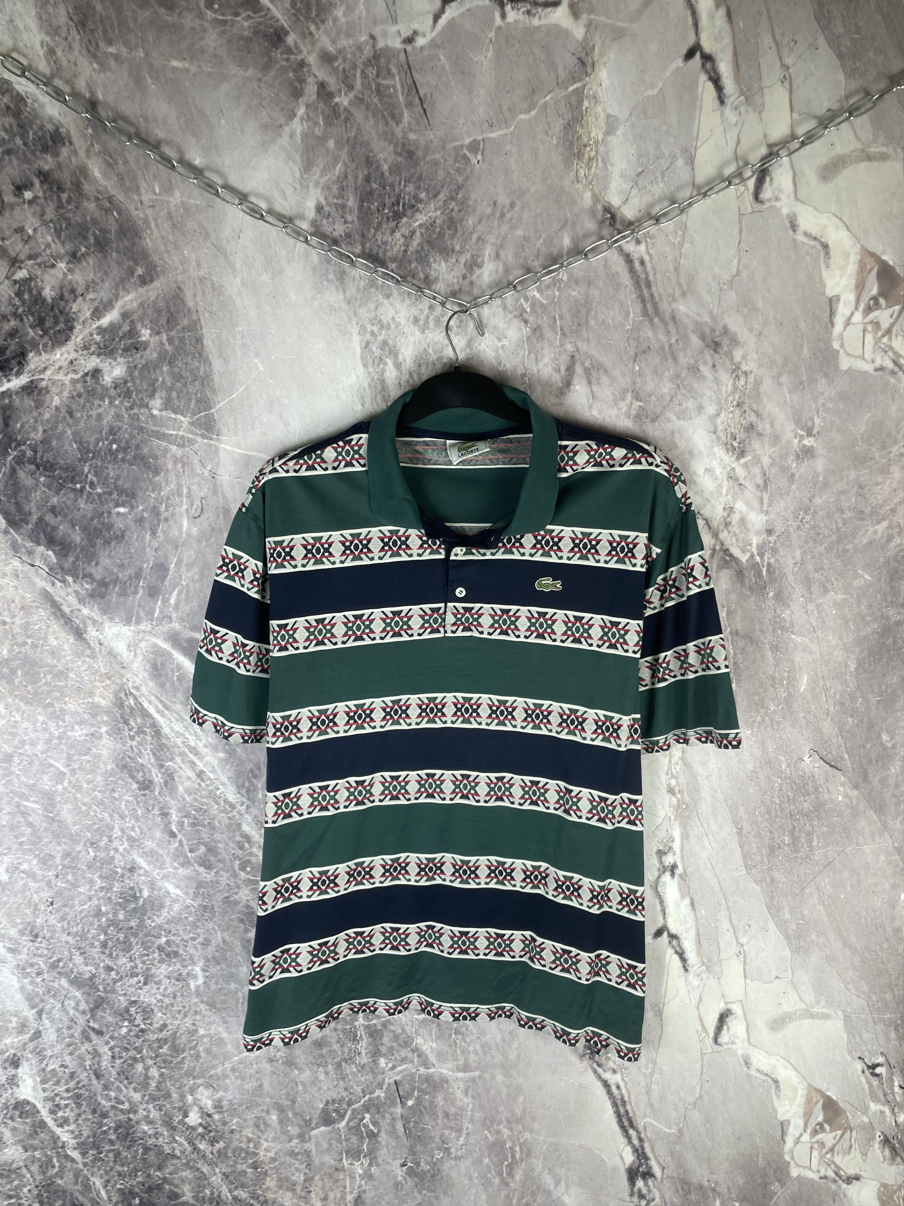 Lacoste Lacoste vintage logo polo shirt 90s Size US XXL / EU 58 / 5 - 2 Thumbnail
