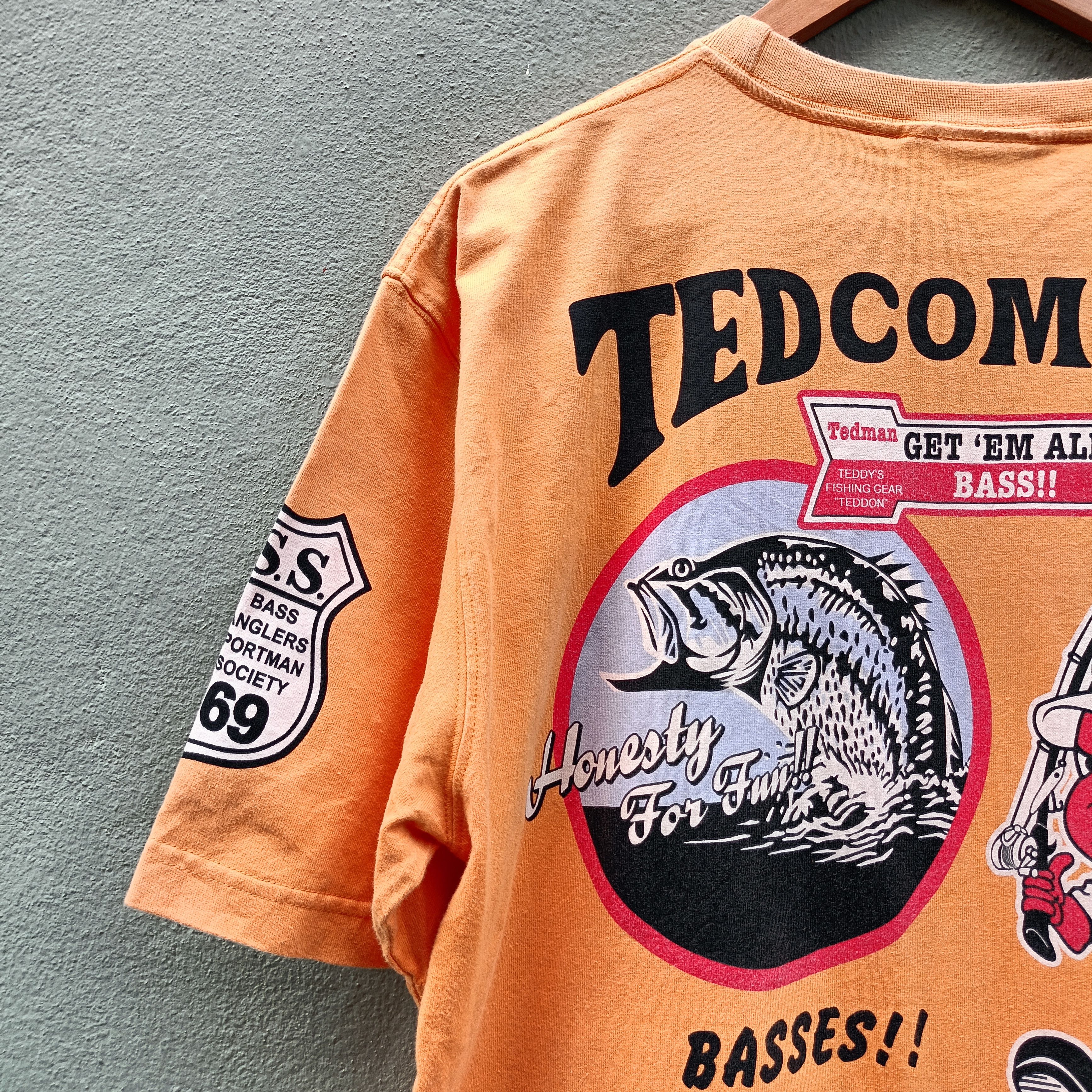 Japanese Brand Teddy's fishing Gear Tee Size US L / EU 52-54 / 3 - 7 Thumbnail