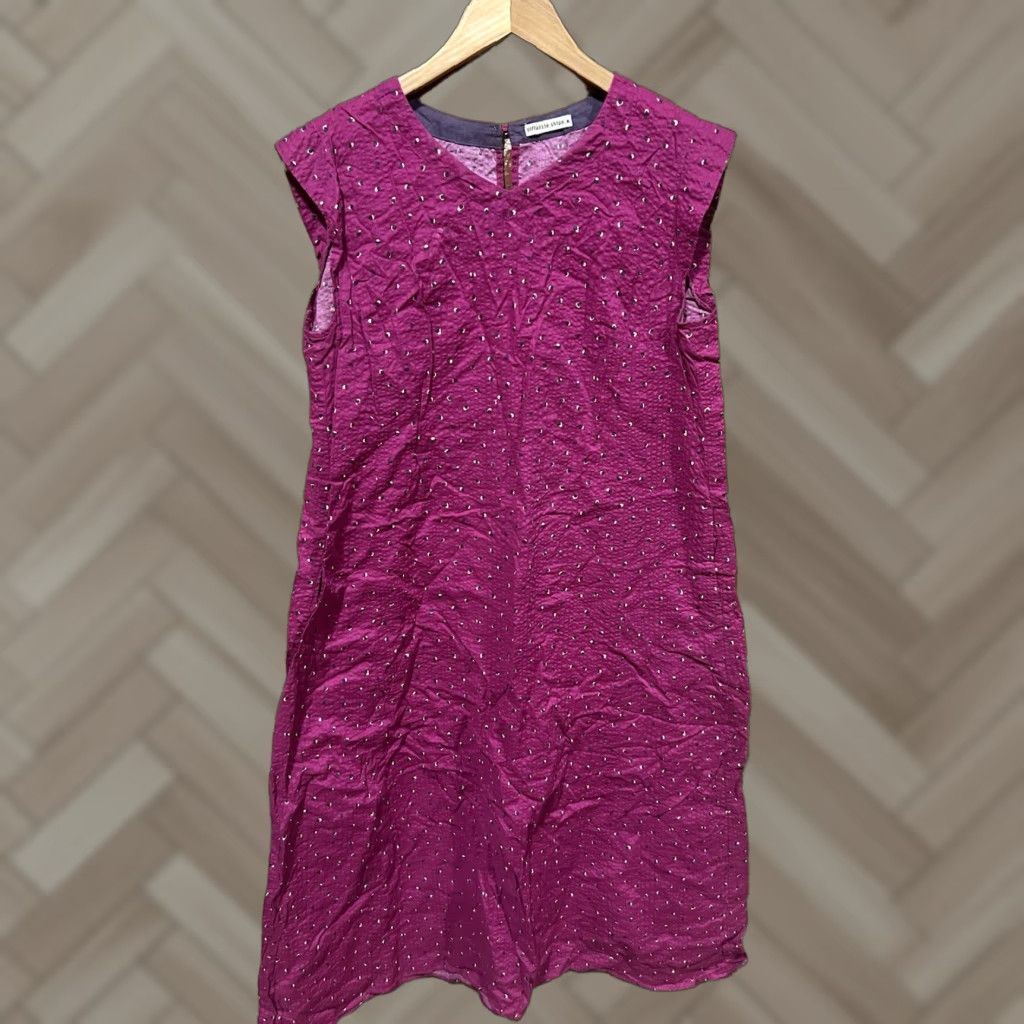 Vintage liflattie Ships Shirt Dress Purple M Womens Size M / US 6-8 / IT 42-44 - 1 Thumbnail