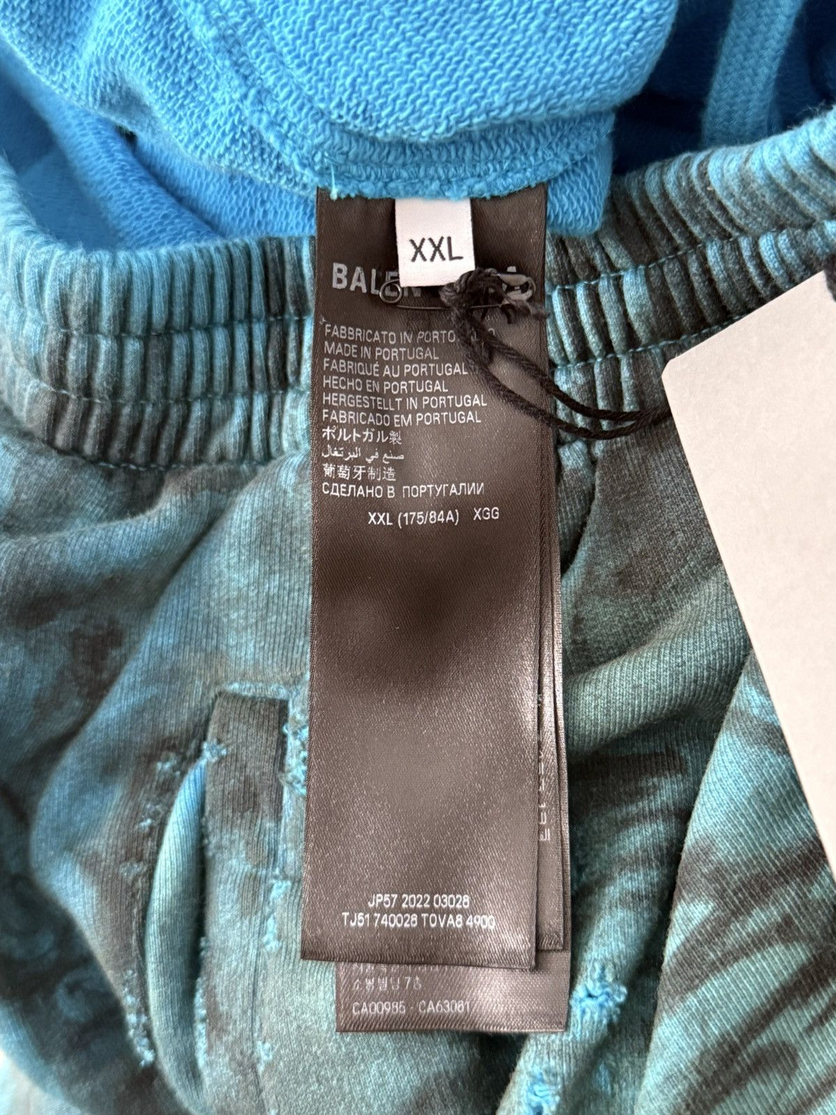 Balenciaga Balenciaga SS23 Blue Skater Graffiti Sweatpants Sz.XXL Size US 40 / EU 56 - 8 Thumbnail