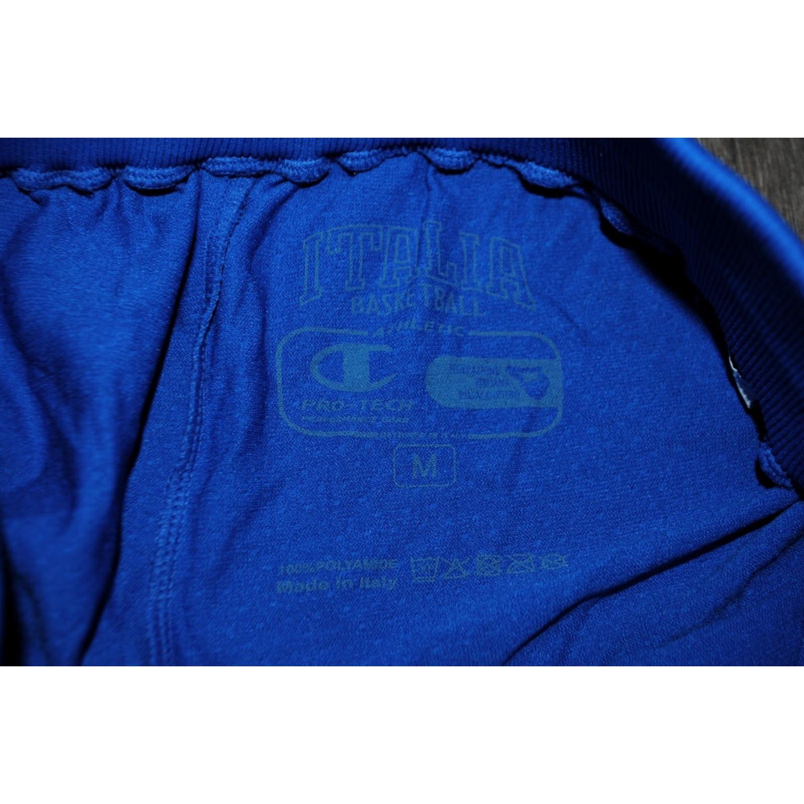 Champion CHAMPION ITALIAN NATIONAL TEAM BASKETBALL SHORTS BLUE COLOR PRO-TECH MENS MEDIUM Size US 31 - 7 Thumbnail