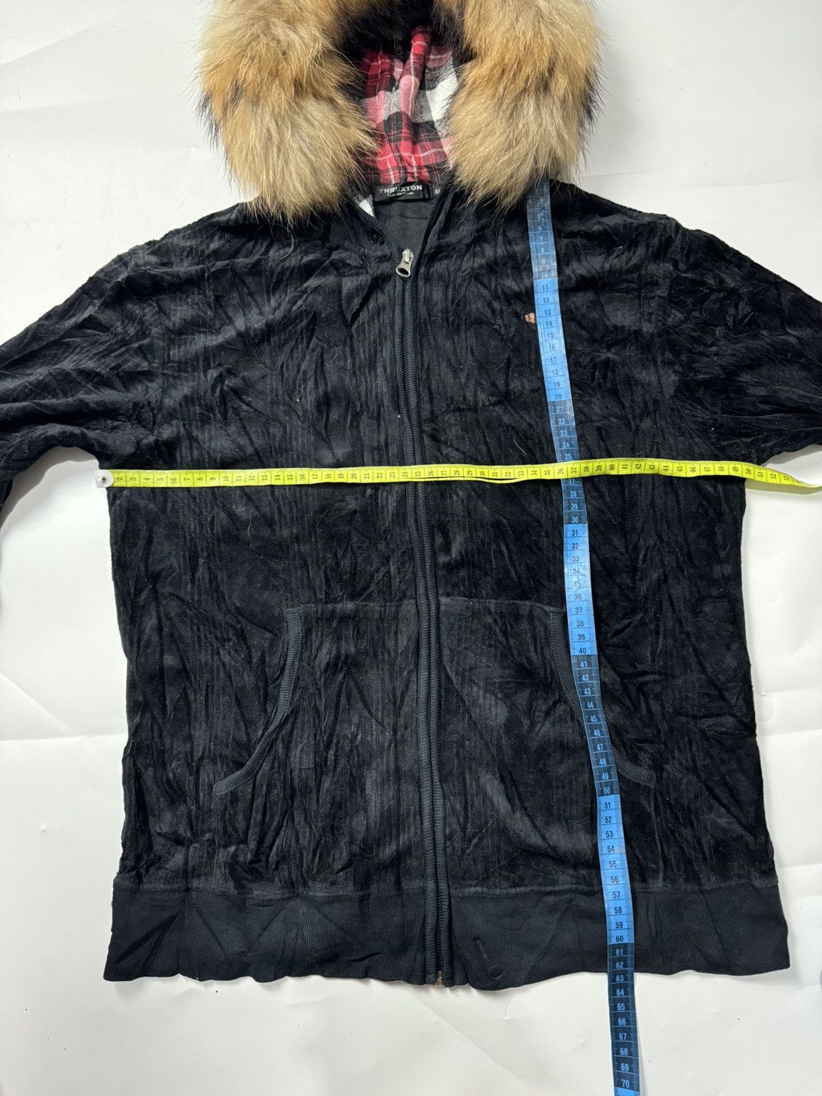 Hysteric Glamour × Japanese Brand × Le Grande Bleu (L.G.B.) Fur Velvet Black Thruxron Hoodie Japanese Style Size US M / EU 48-50 / 2 - 6 Thumbnail