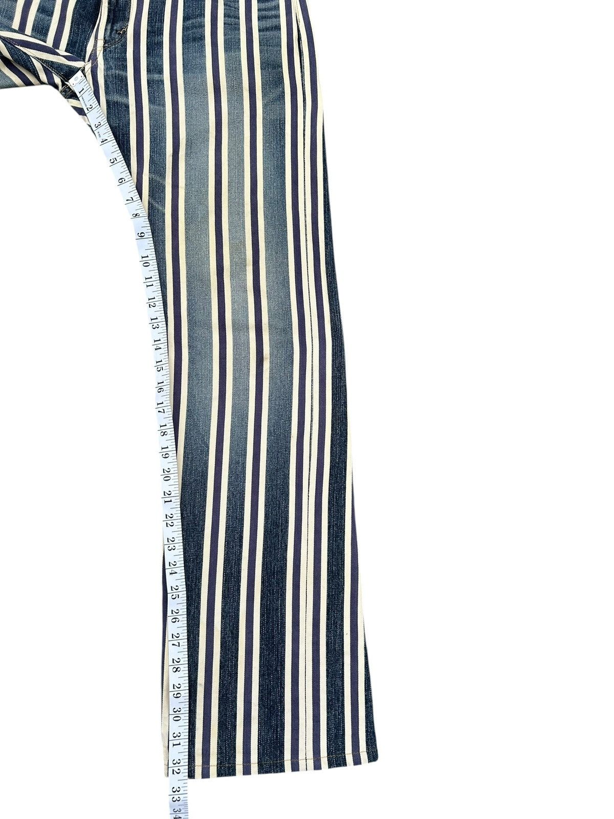Kapital Vintage Edwin 505 Selvedge Stripe Japanese Denim Jeans Size US 32 / EU 48 - 17 Thumbnail